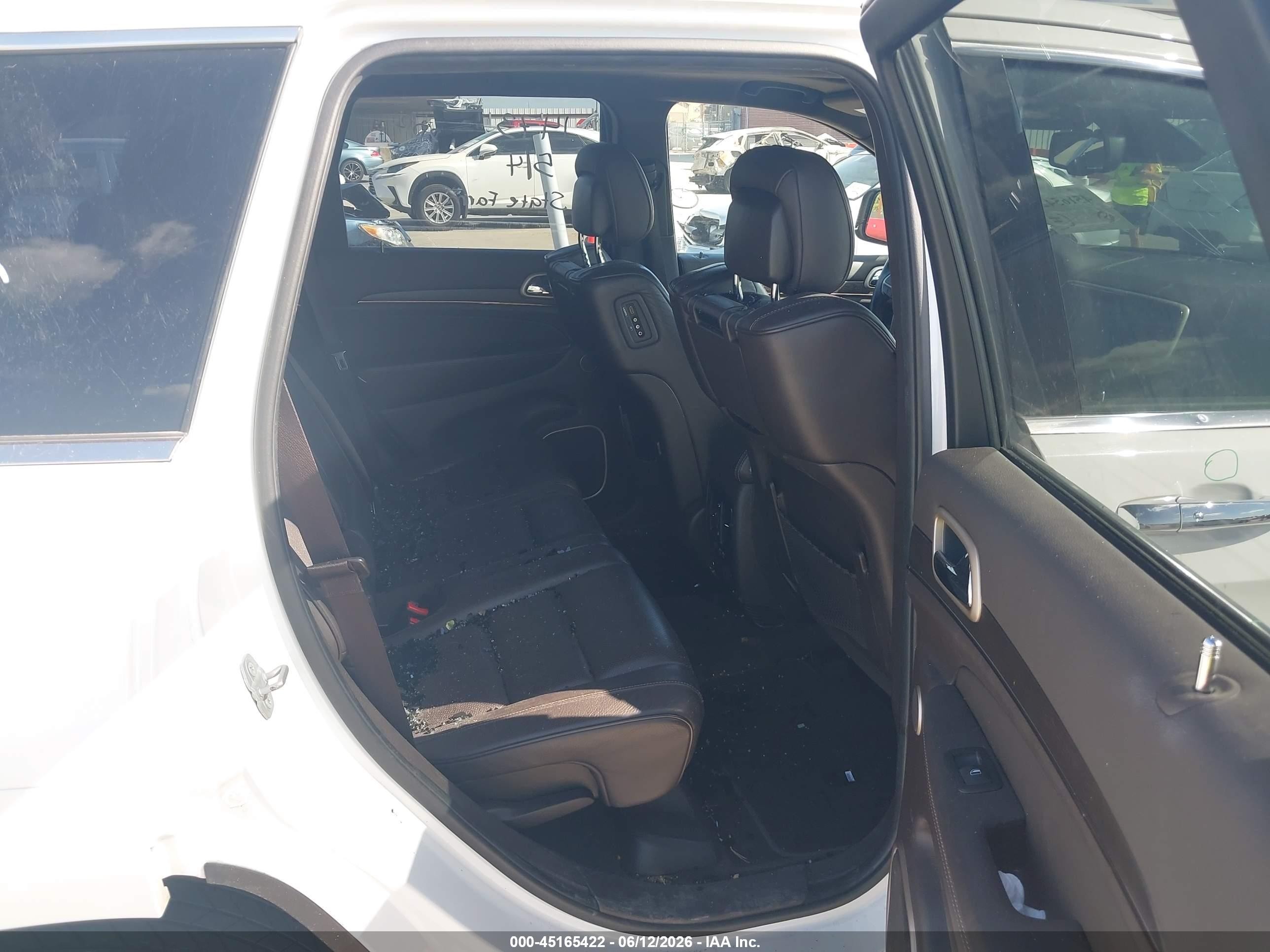 2014 Jeep Grand Cherokee Summit White vin: 1C4RJFJG2EC531449