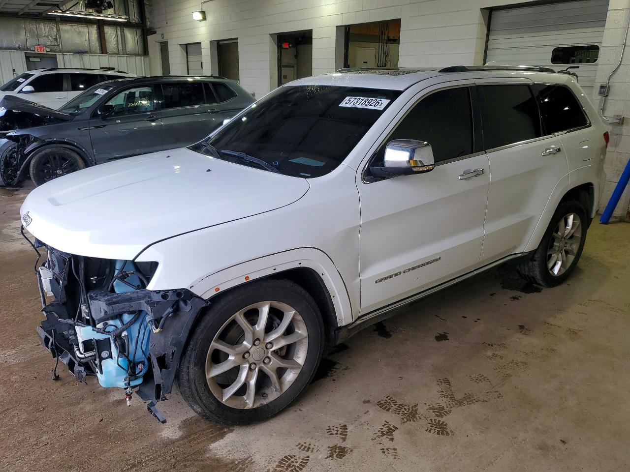 2015 Jeep Grand Cherokee Summit White vin: 1C4RJFJG2FC769142