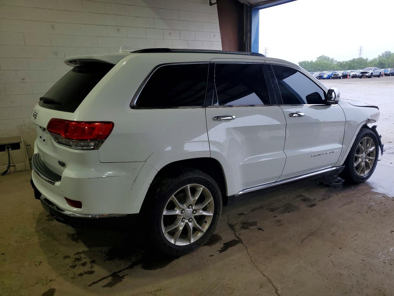 2015 Jeep Grand Cherokee Summit Белый vin: 1C4RJFJG2FC769142