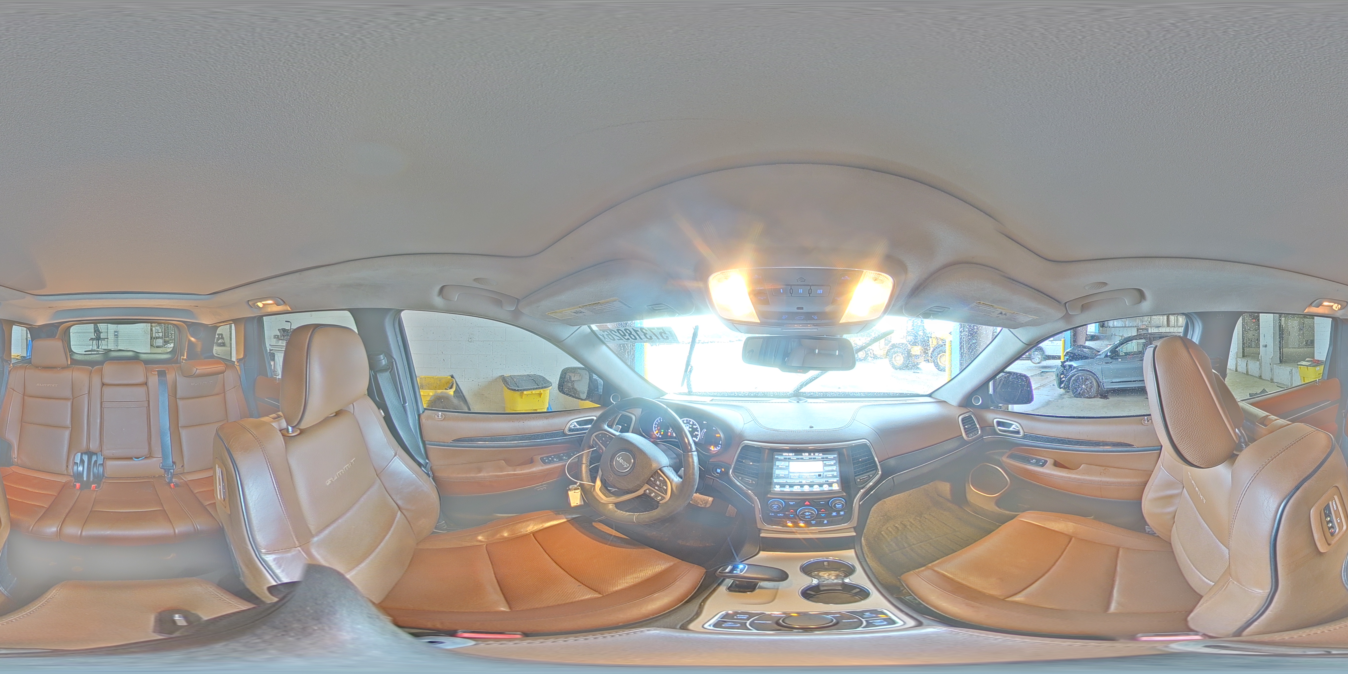 2015 Jeep Grand Cherokee Summit Белый vin: 1C4RJFJG2FC769142