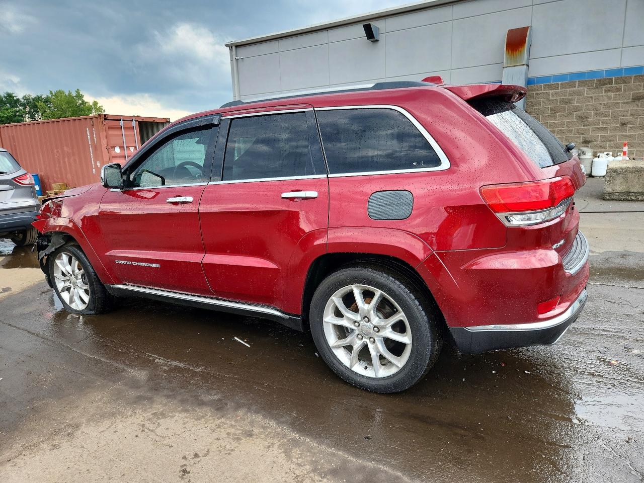2014 Jeep Grand Cherokee Summit Burgundy vin: 1C4RJFJG3EC377575