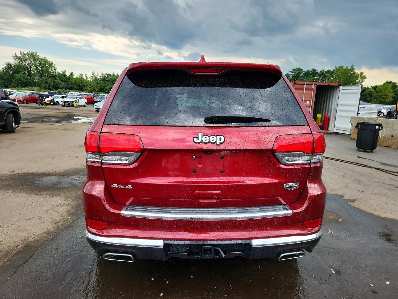 2014 Jeep Grand Cherokee Summit Burgundy vin: 1C4RJFJG3EC377575