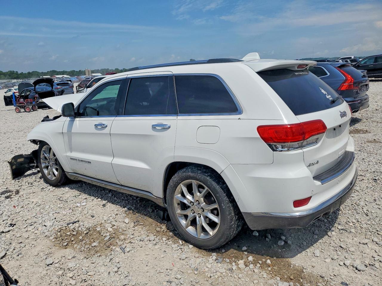 2014 Jeep Grand Cherokee Summit White vin: 1C4RJFJG3EC554769