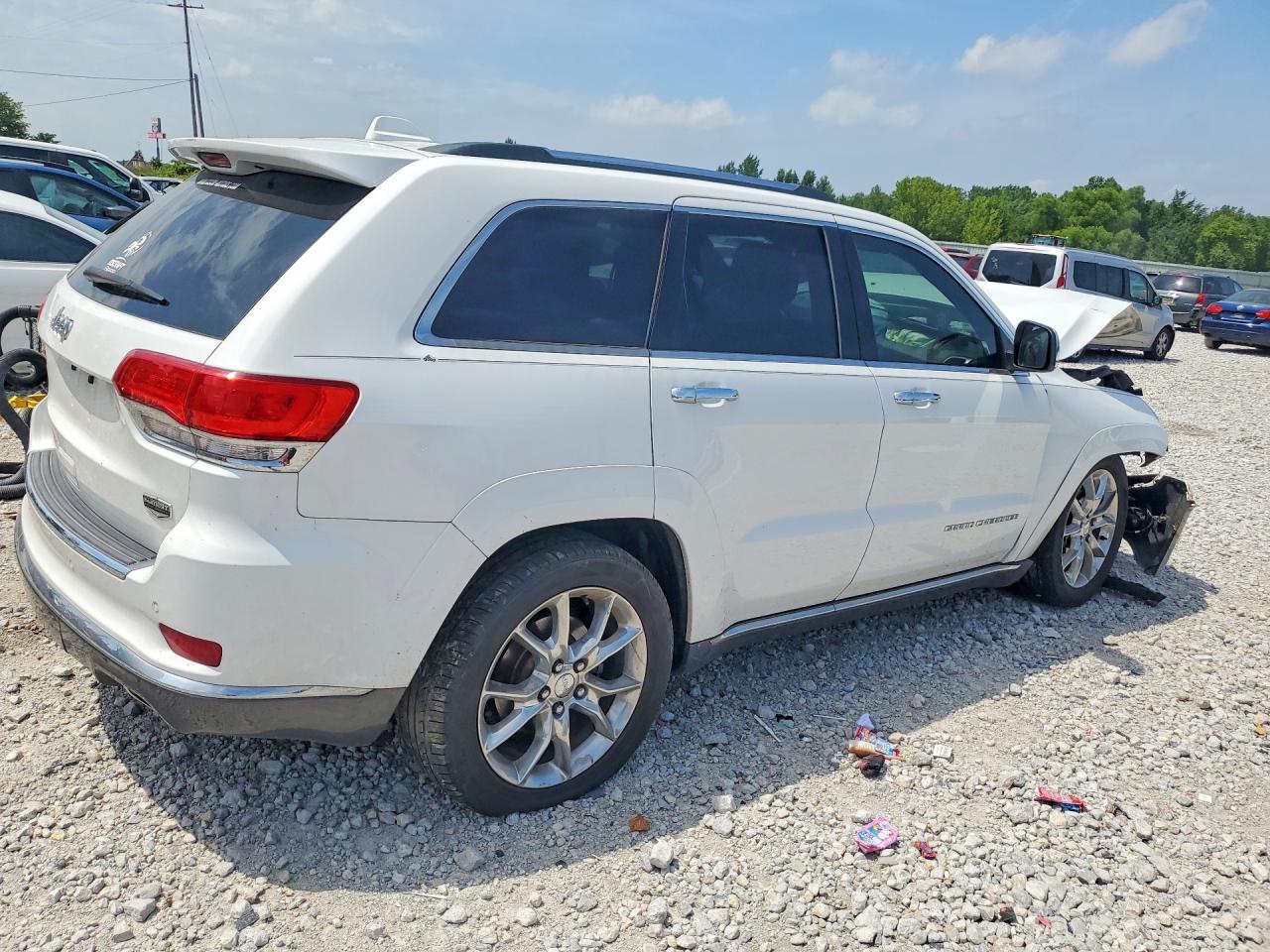2014 Jeep Grand Cherokee Summit White vin: 1C4RJFJG3EC554769