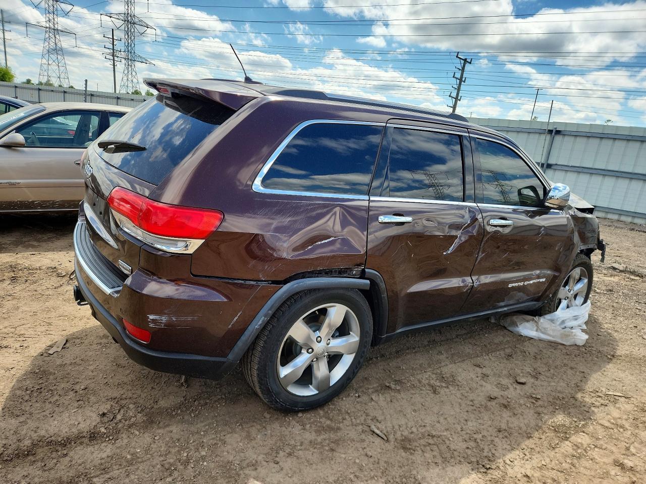 2014 Jeep Grand Cherokee Summit Brown vin: 1C4RJFJG3EC587416