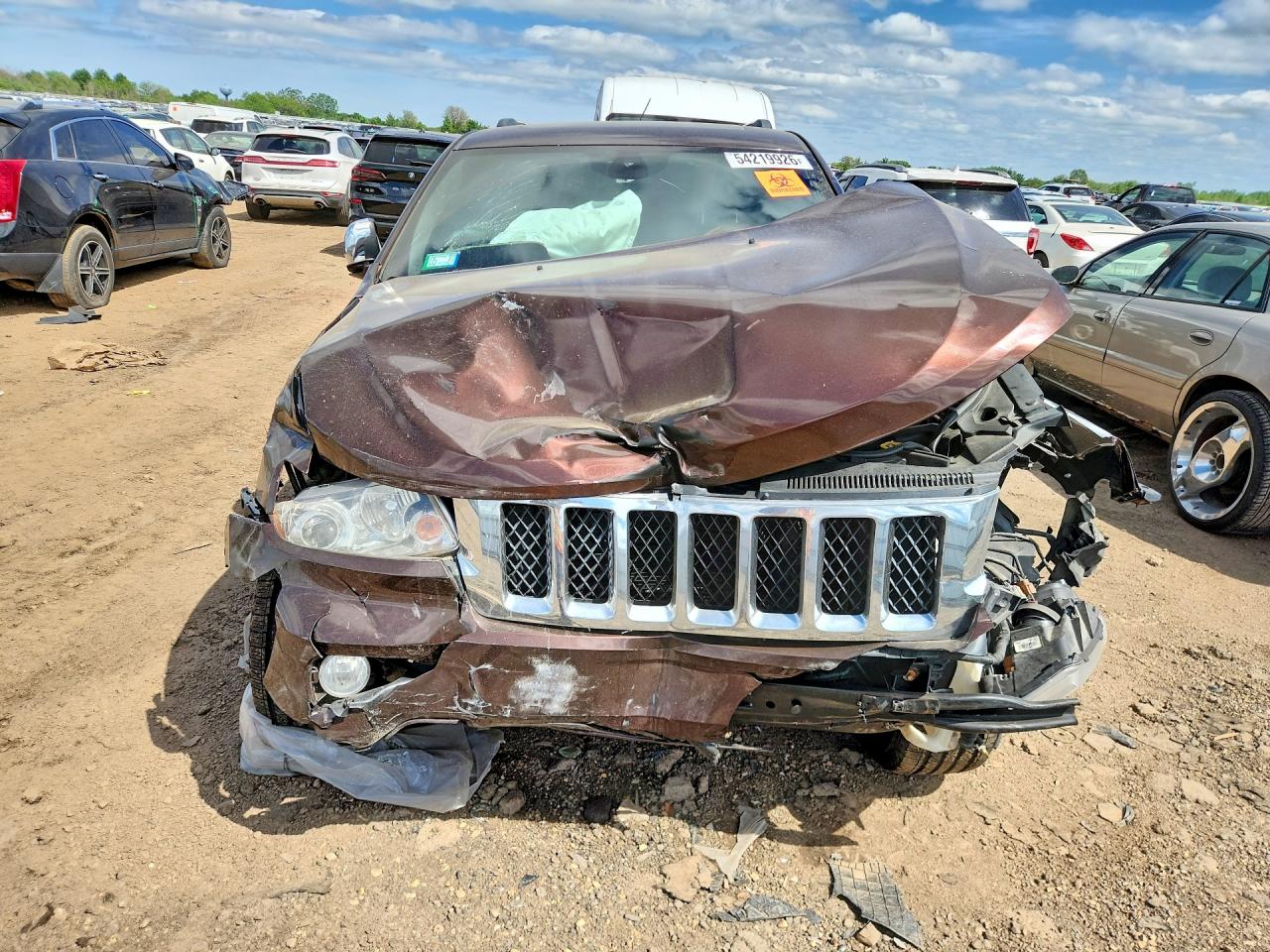 2014 Jeep Grand Cherokee Summit Brown vin: 1C4RJFJG3EC587416
