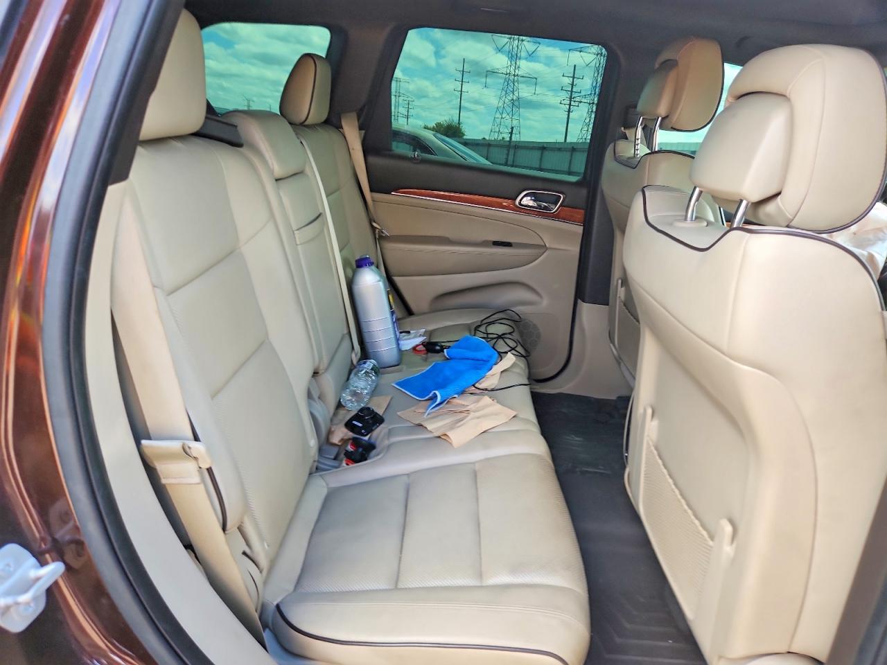 2014 Jeep Grand Cherokee Summit Brown vin: 1C4RJFJG3EC587416