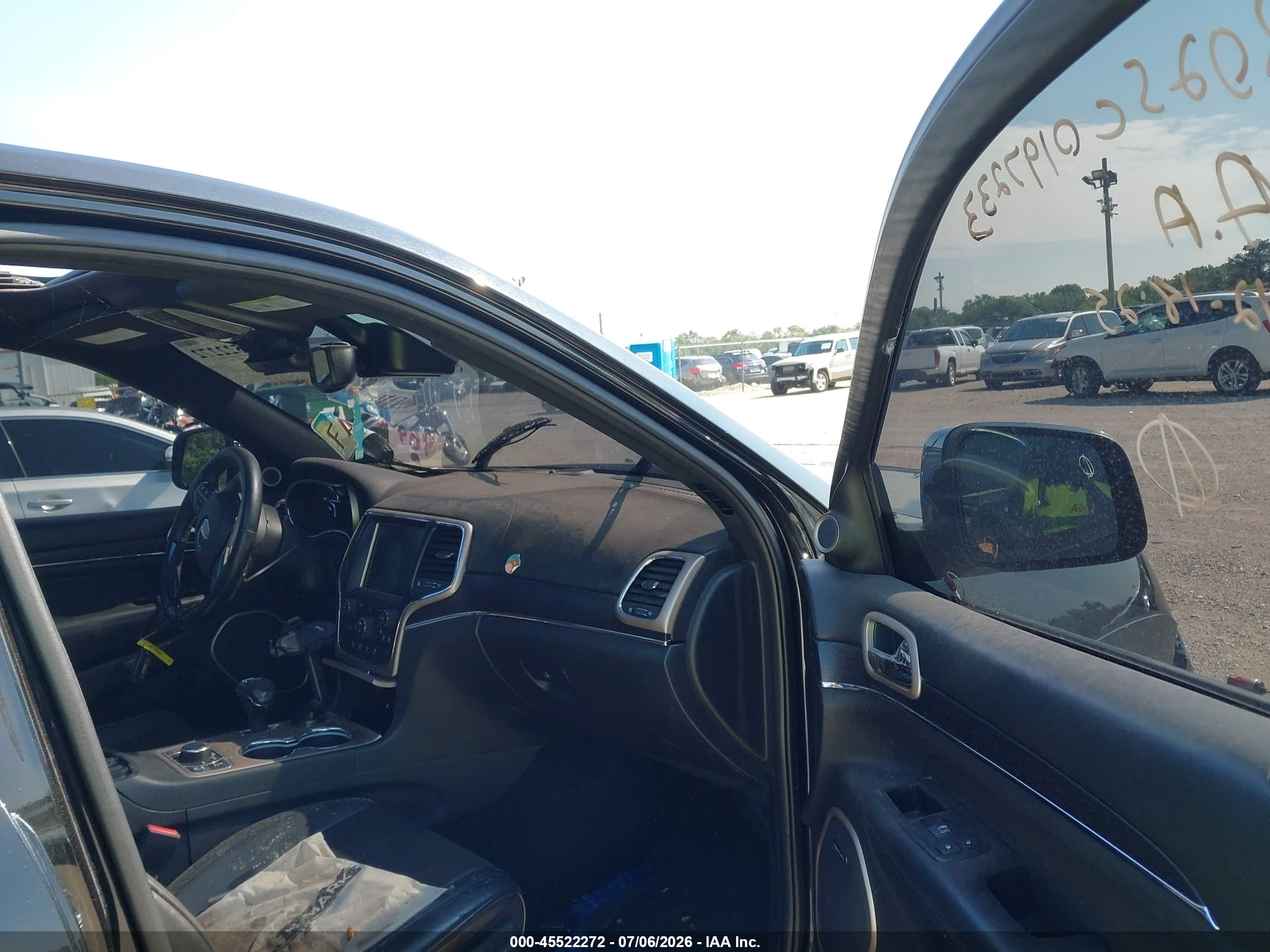 2015 Jeep Grand Cherokee Summit Black vin: 1C4RJFJG3FC769103