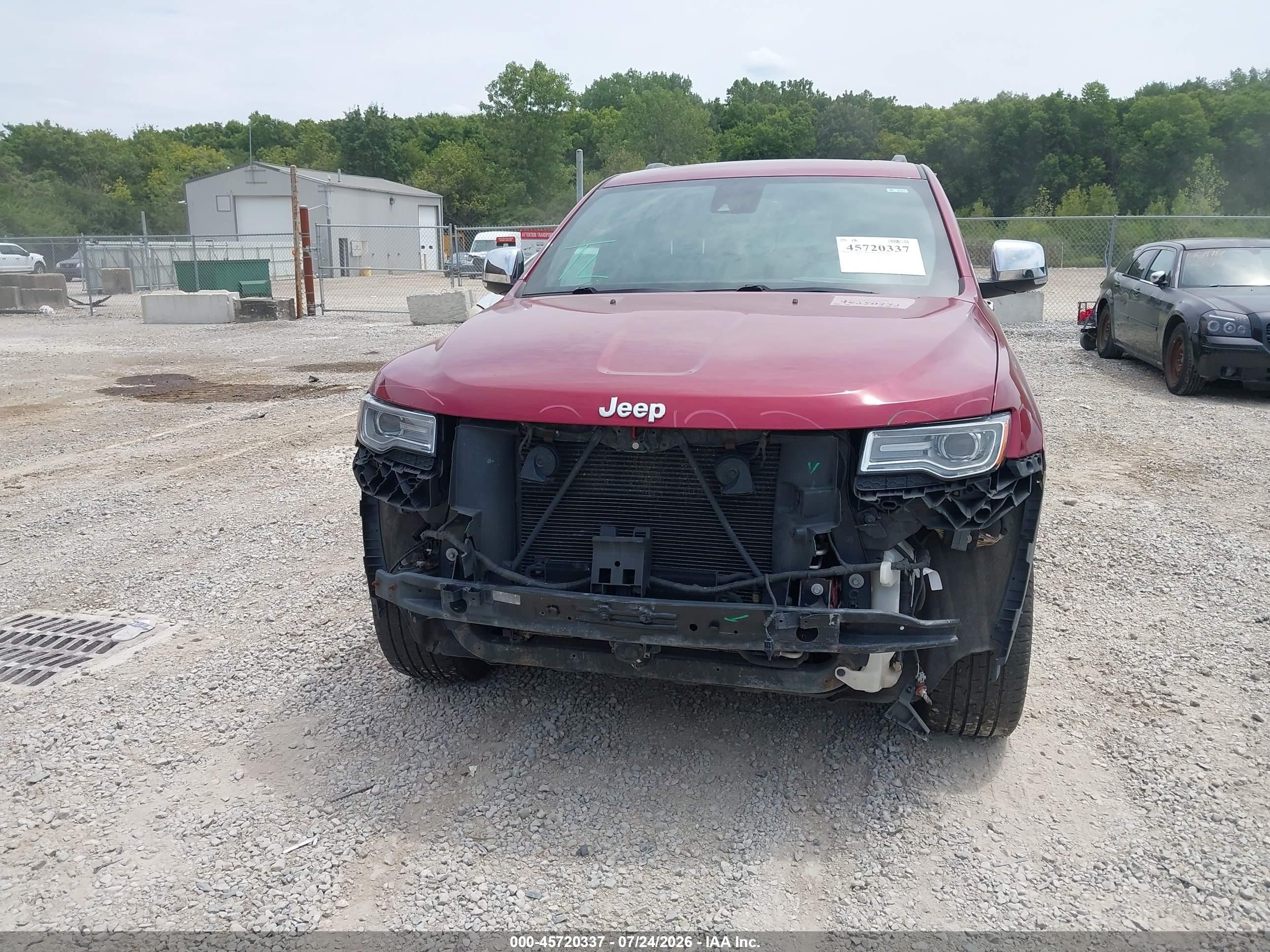 2015 Jeep Grand Cherokee Summit Burgundy vin: 1C4RJFJG3FC920019