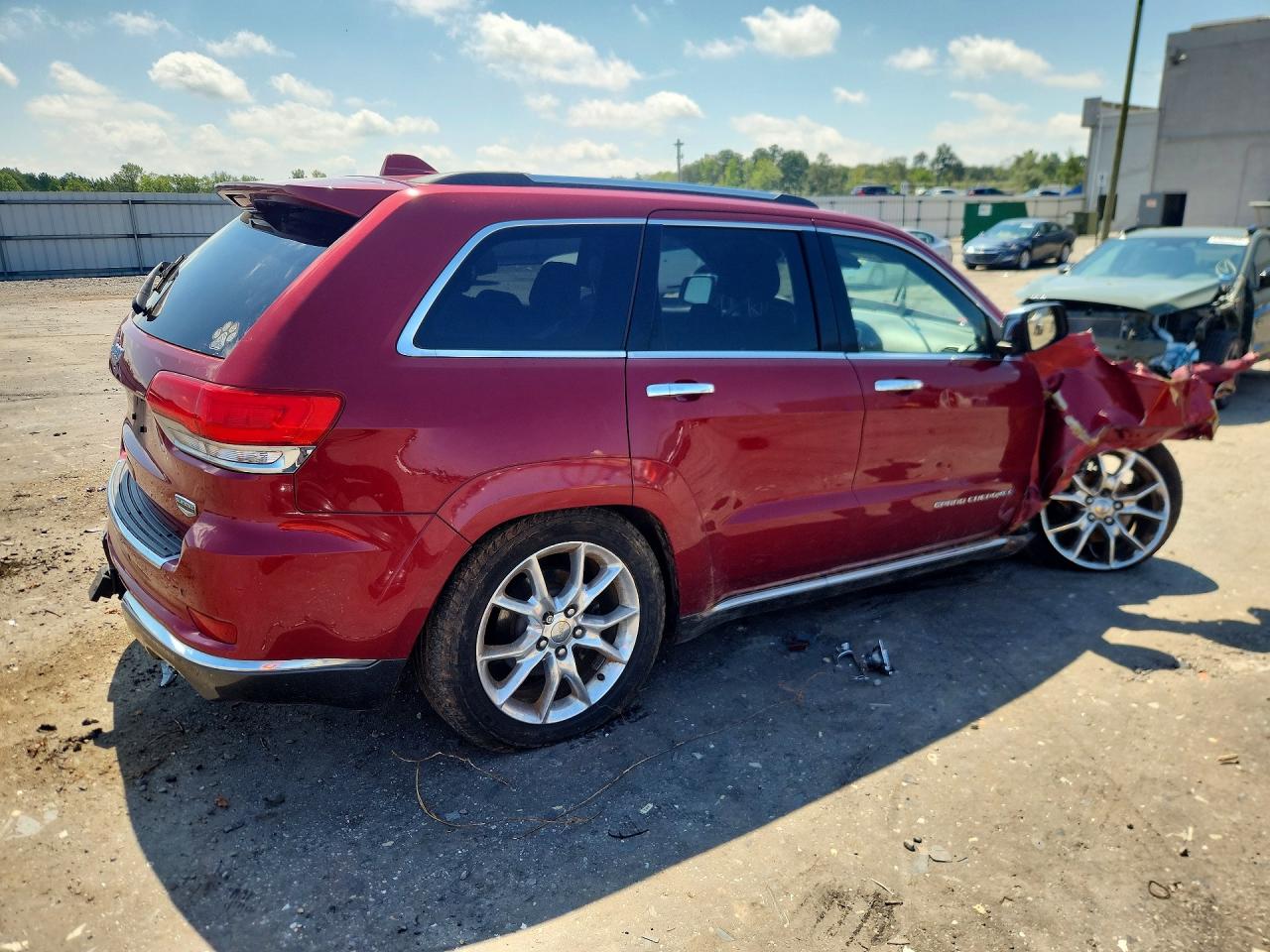 2014 Jeep Grand Cherokee Summit Red vin: 1C4RJFJG4EC213977