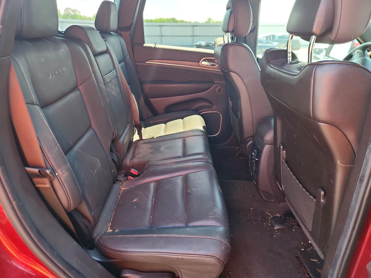 2014 Jeep Grand Cherokee Summit Red vin: 1C4RJFJG4EC213977