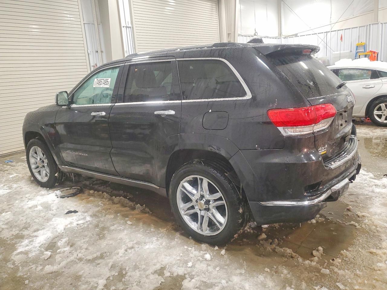 2015 Jeep Grand Cherokee Summit Black vin: 1C4RJFJG4FC752729