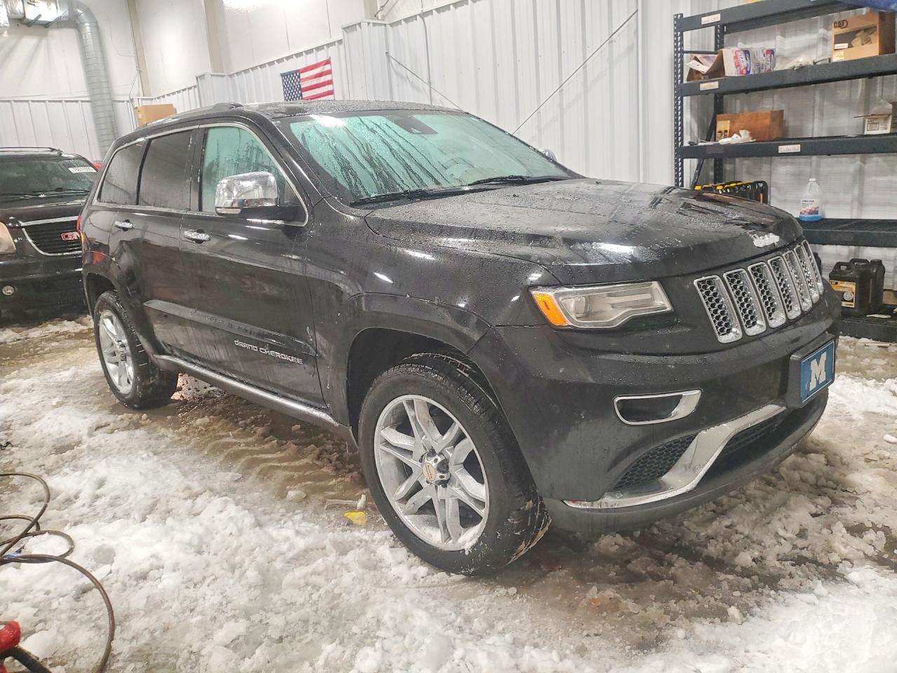 2015 Jeep Grand Cherokee Summit Black vin: 1C4RJFJG4FC752729