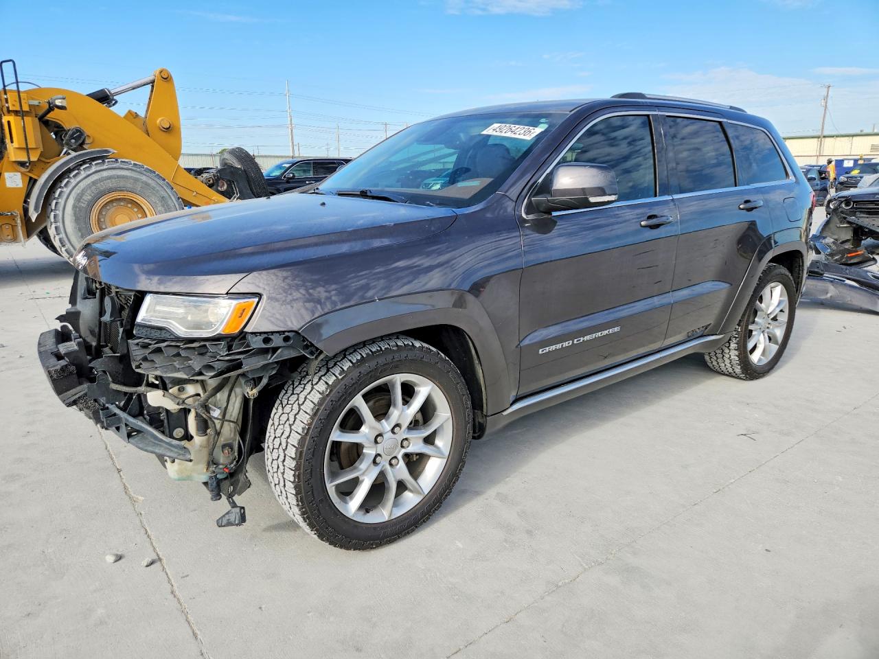 2015 Jeep Grand Cherokee Summit Brown vin: 1C4RJFJG4FC794785