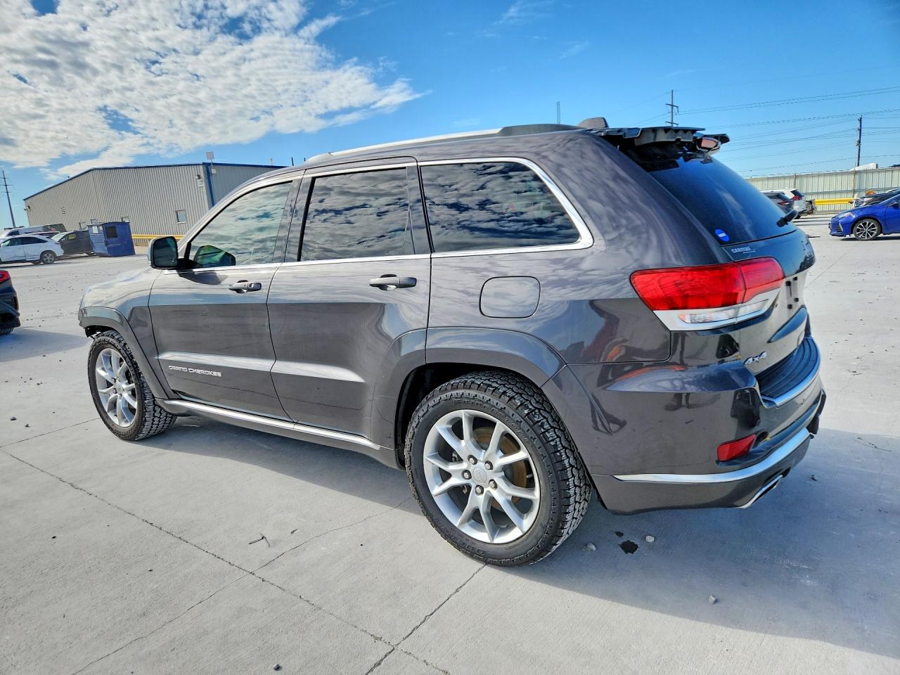 2015 Jeep Grand Cherokee Summit Brown vin: 1C4RJFJG4FC794785