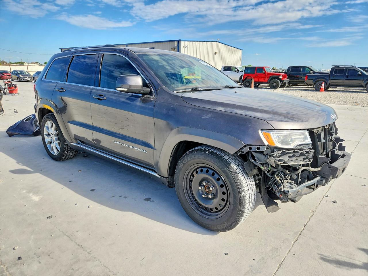 2015 Jeep Grand Cherokee Summit Brown vin: 1C4RJFJG4FC794785