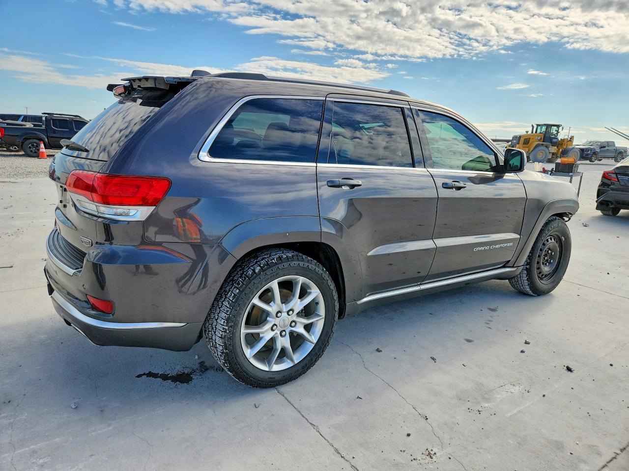 2015 Jeep Grand Cherokee Summit Brown vin: 1C4RJFJG4FC794785