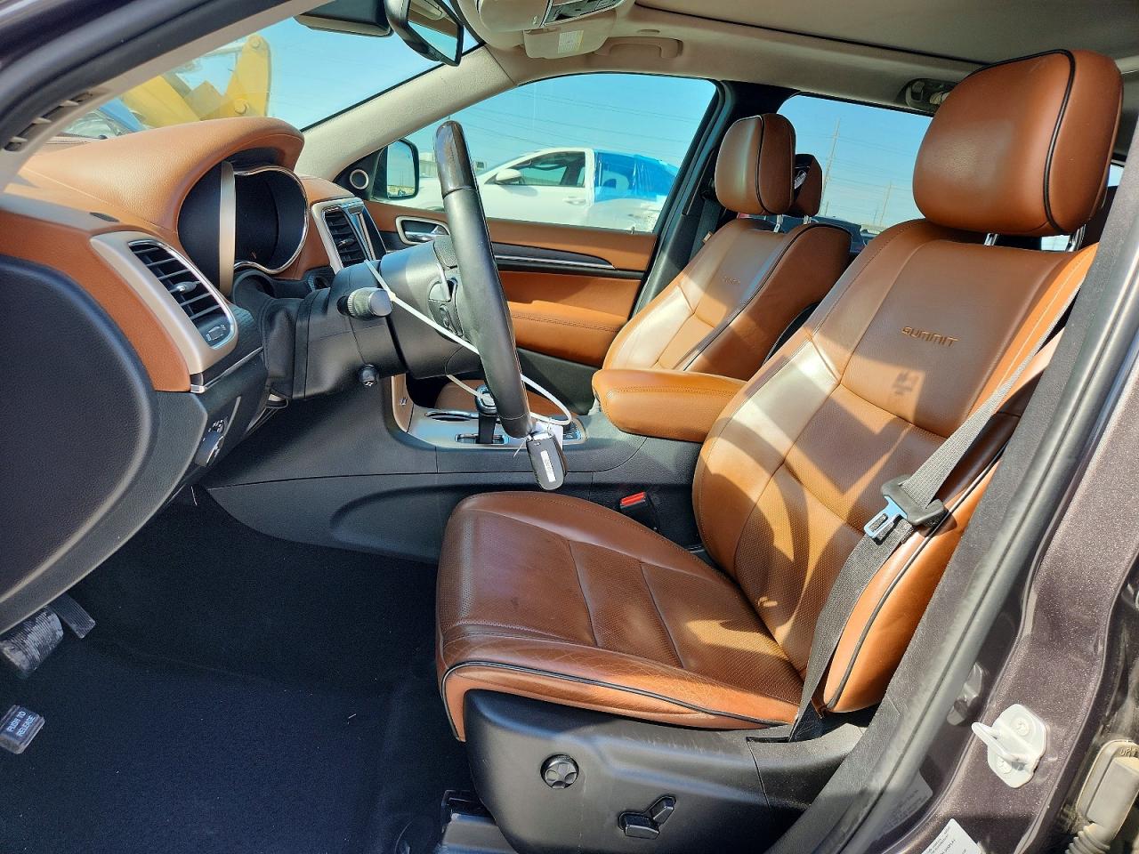 2015 Jeep Grand Cherokee Summit Brown vin: 1C4RJFJG4FC794785