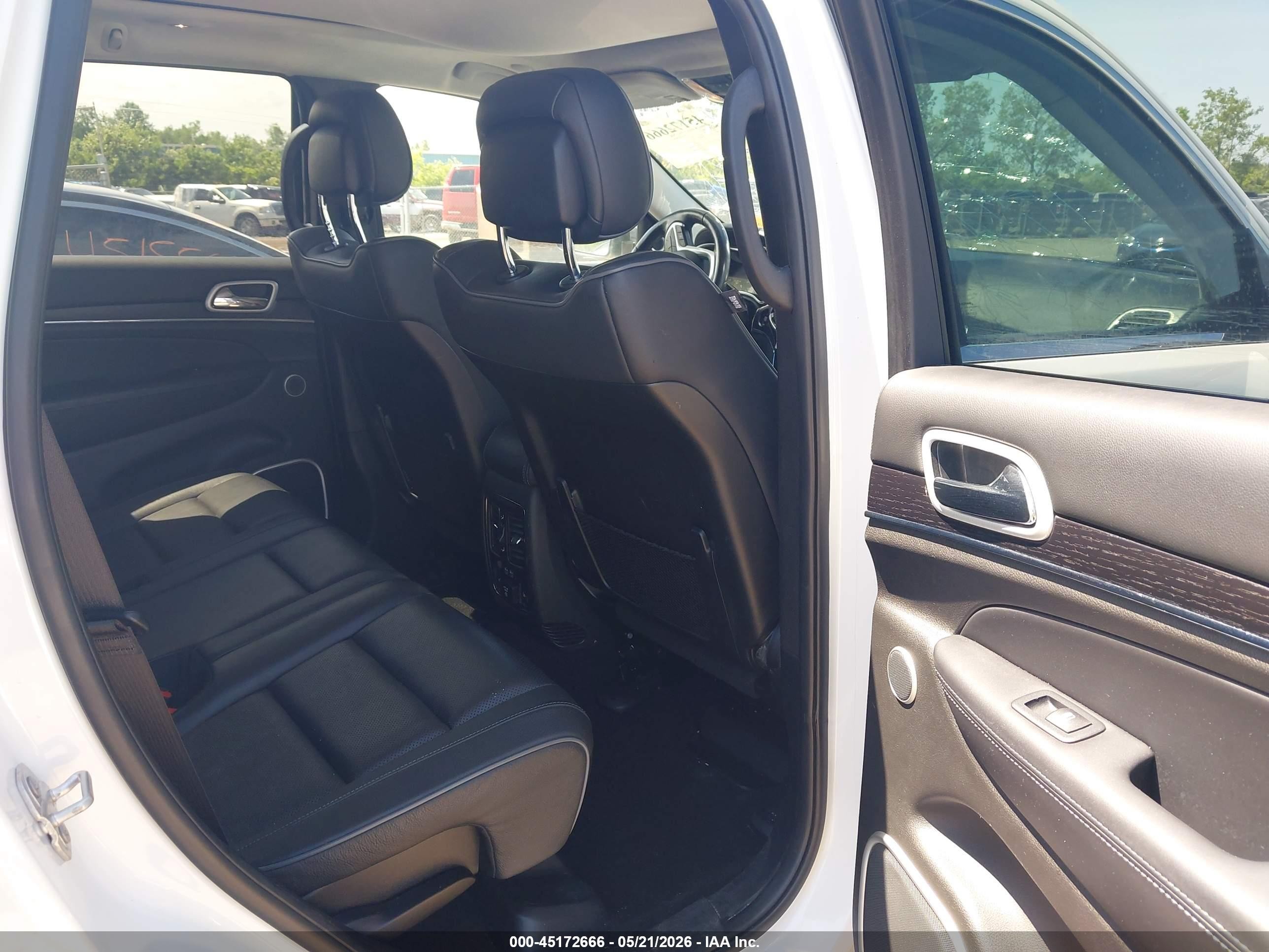 2020 Jeep Grand Cherokee Summit 4x4 White vin: 1C4RJFJG4LC185174