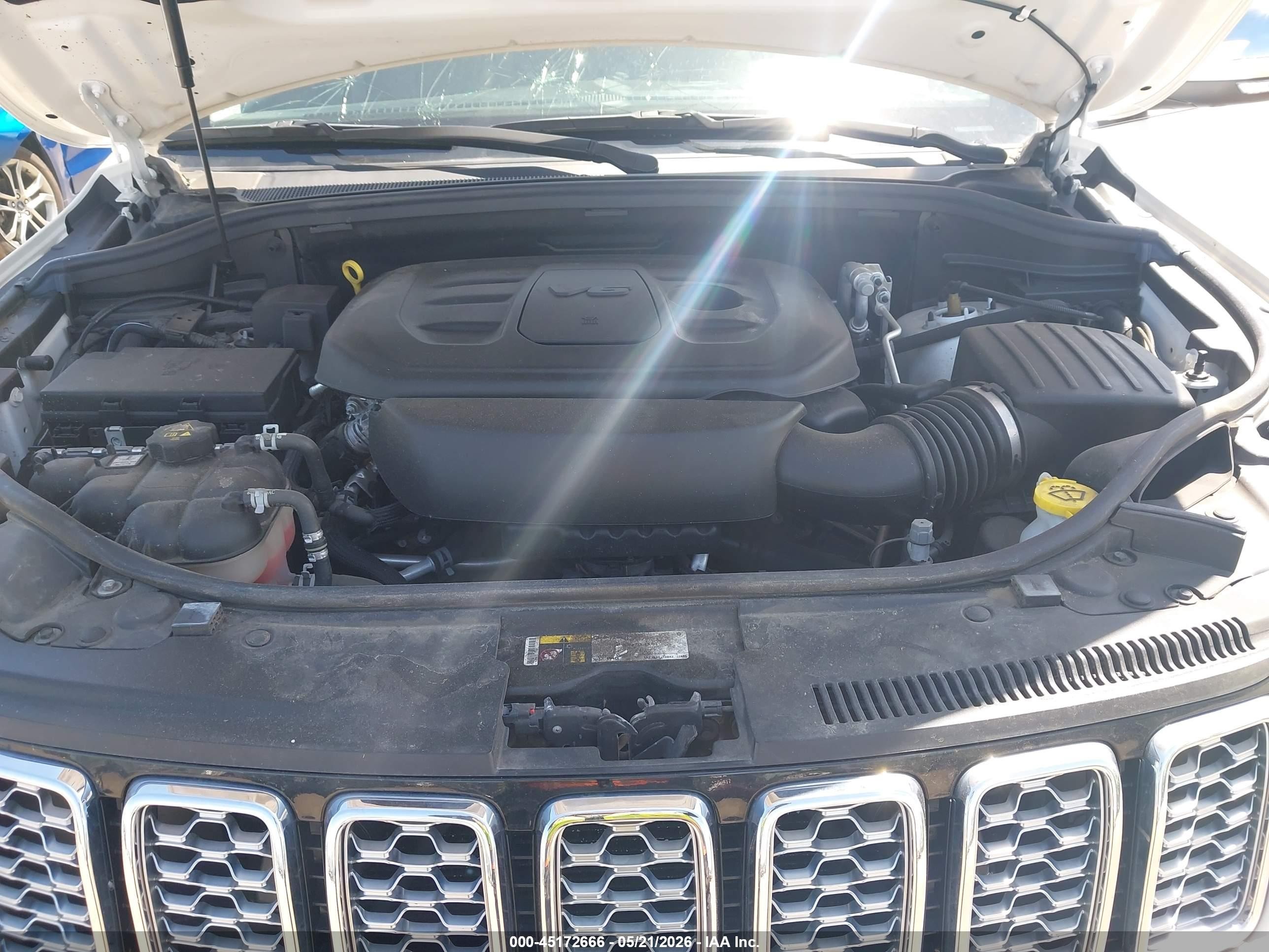 2020 Jeep Grand Cherokee Summit 4x4 White vin: 1C4RJFJG4LC185174