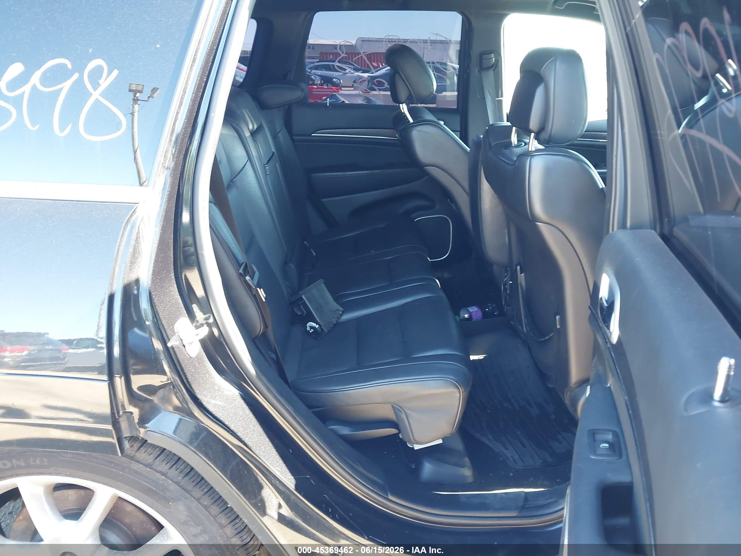 2014 Jeep Grand Cherokee   Black vin: 1C4RJFJG5EC125682