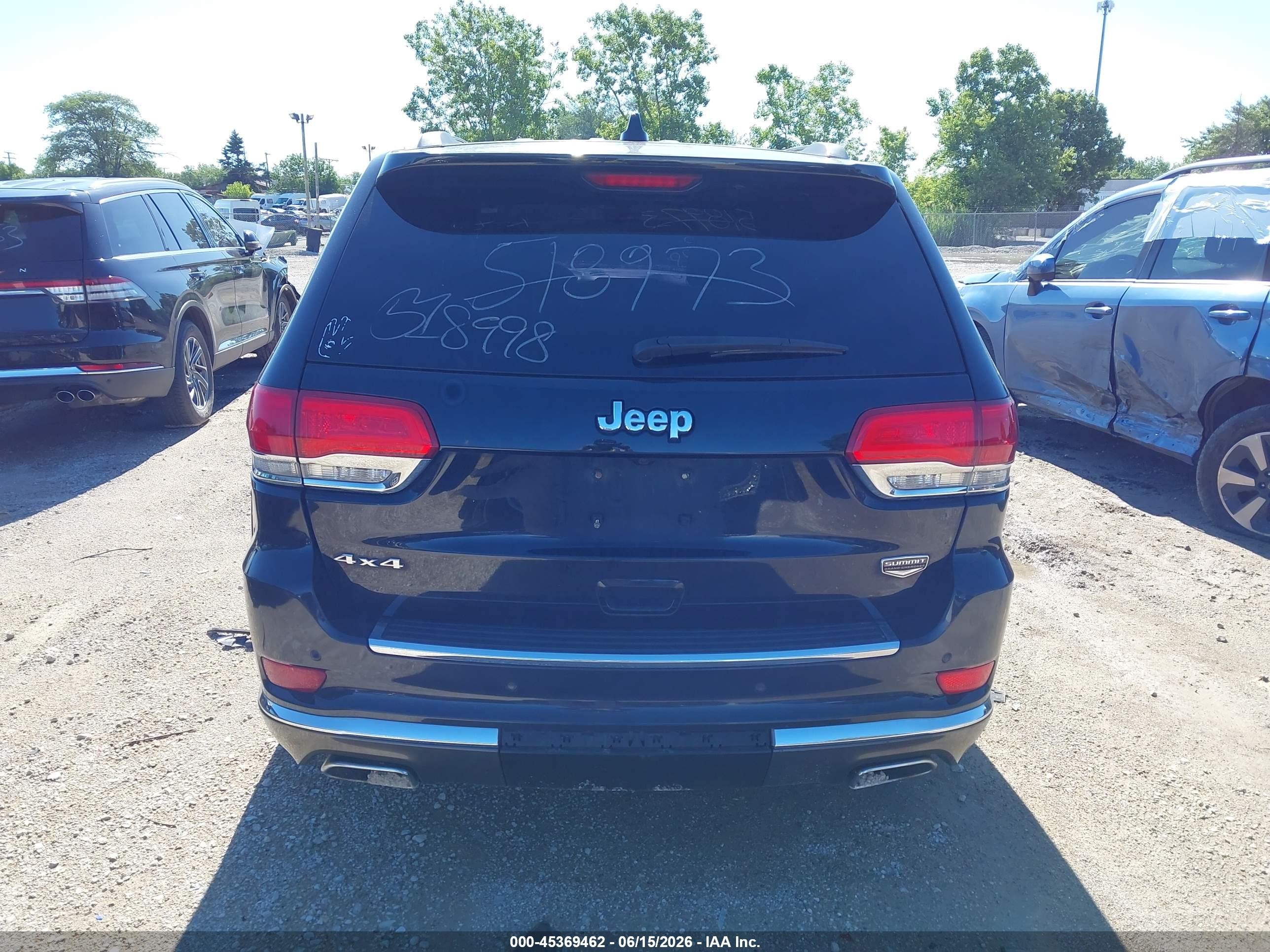 2014 Jeep Grand Cherokee   Black vin: 1C4RJFJG5EC125682