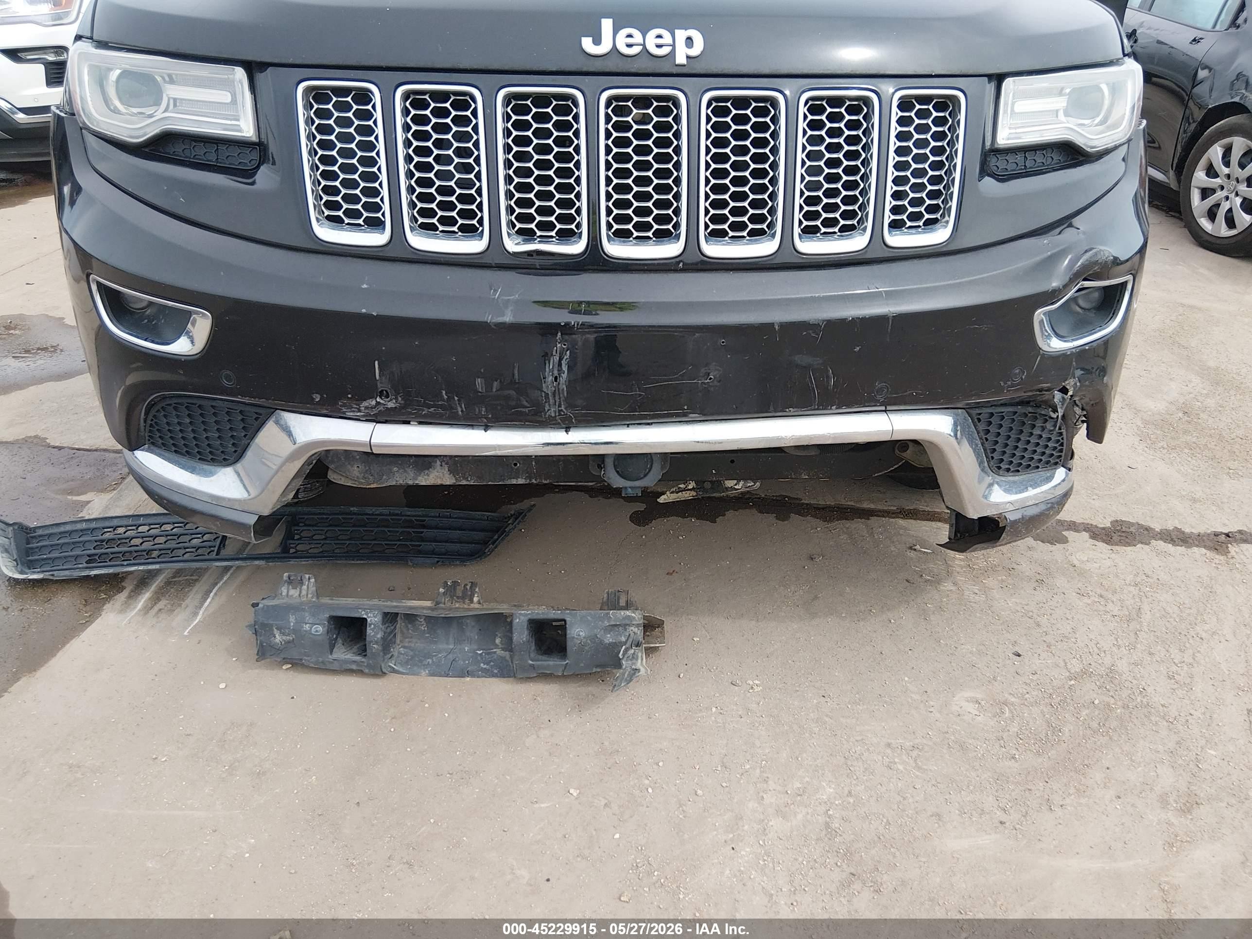 2014 Jeep Grand Cherokee Summit Black vin: 1C4RJFJG5EC196736