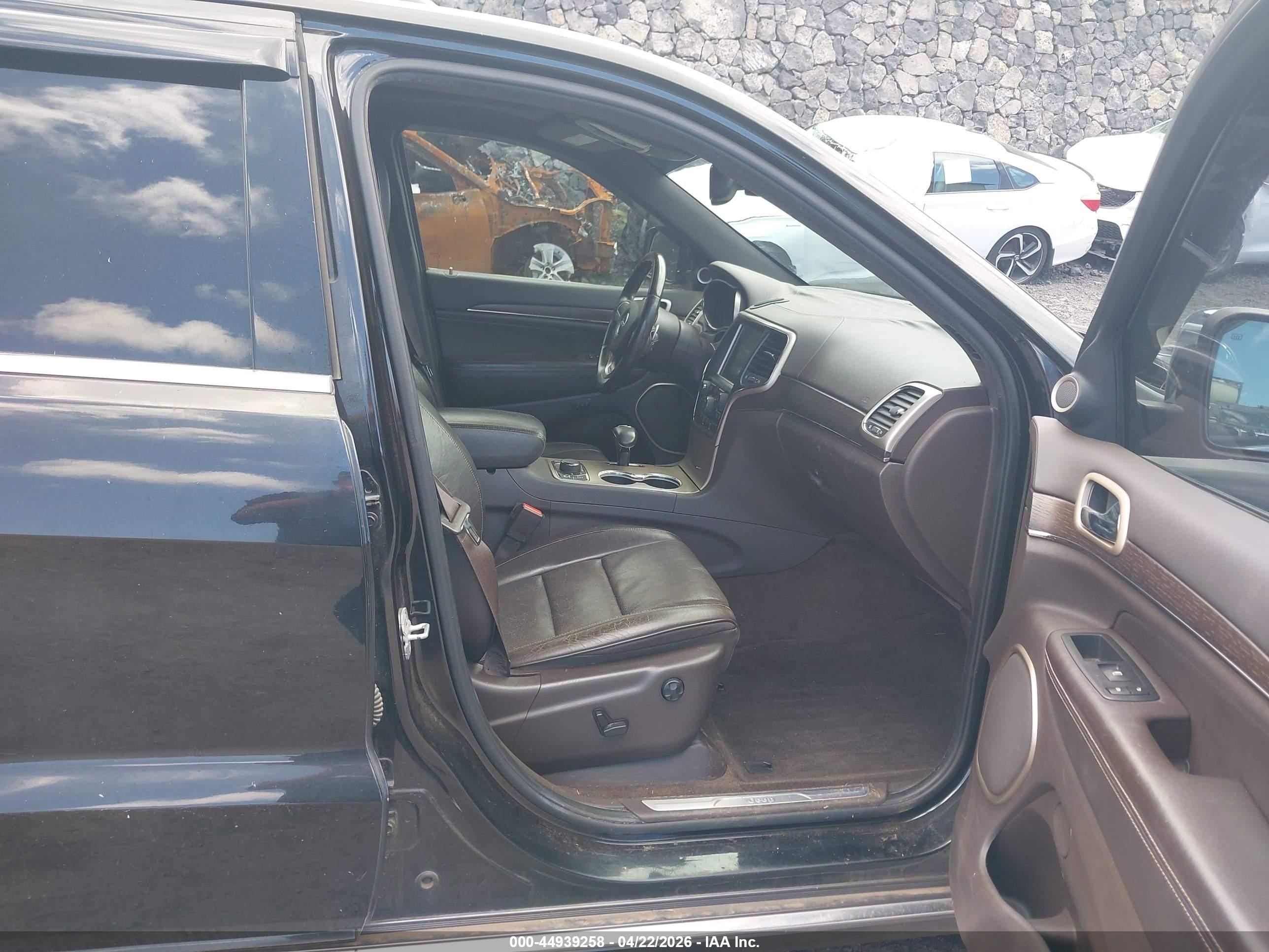 2014 Jeep Grand Cherokee Summit Black vin: 1C4RJFJG5EC214300