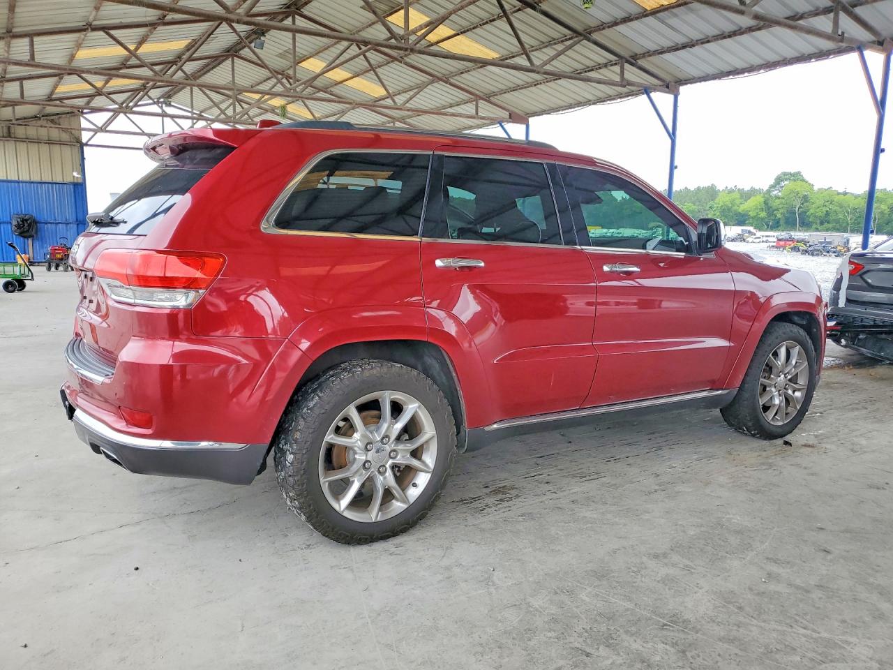 2014 Jeep Grand Cherokee Summit Red vin: 1C4RJFJG5EC450428