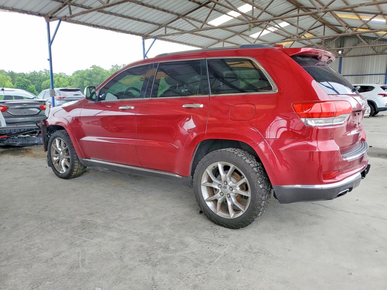 2014 Jeep Grand Cherokee Summit Red vin: 1C4RJFJG5EC450428