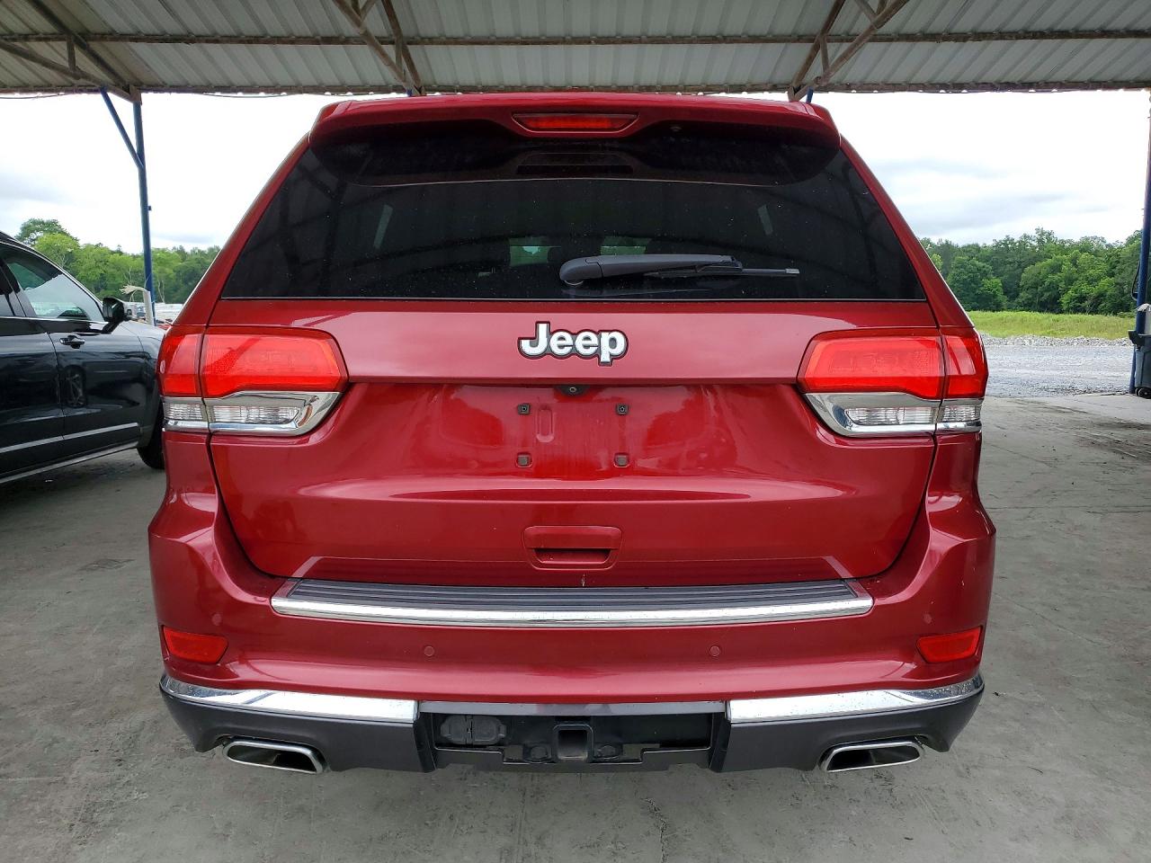 2014 Jeep Grand Cherokee Summit Red vin: 1C4RJFJG5EC450428