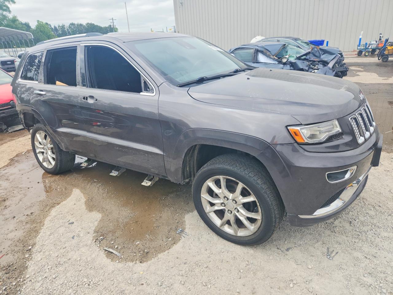 2014 Jeep Grand Cherokee Summit Gray vin: 1C4RJFJG5EC554756
