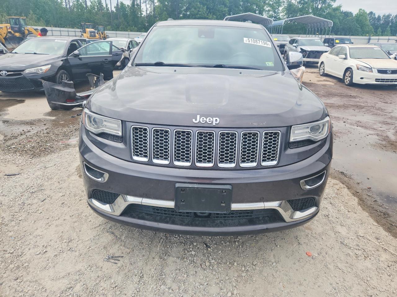 2014 Jeep Grand Cherokee Summit Gray vin: 1C4RJFJG5EC554756