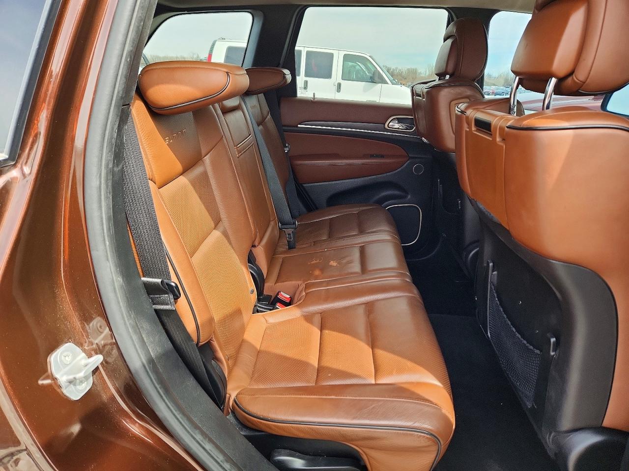 2015 Jeep Grand Cherokee Summit Brown vin: 1C4RJFJG5FC685509