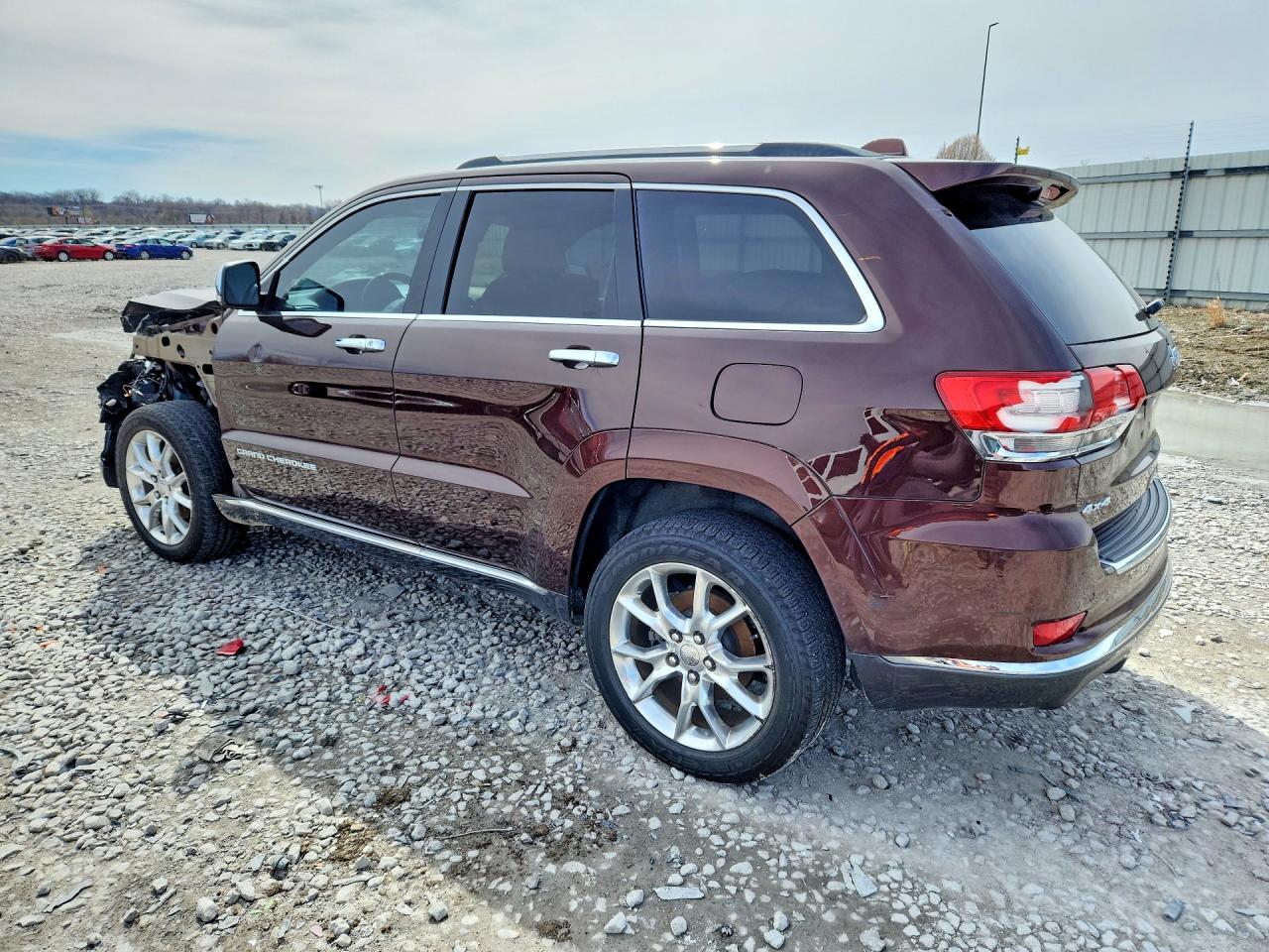 2015 Jeep Grand Cherokee Summit Brown vin: 1C4RJFJG5FC685509