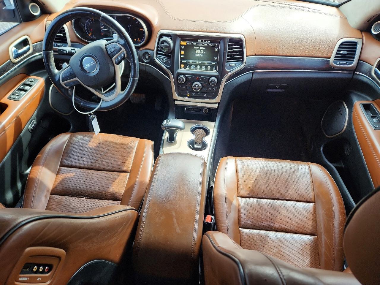 2015 Jeep Grand Cherokee Summit Brown vin: 1C4RJFJG5FC685509
