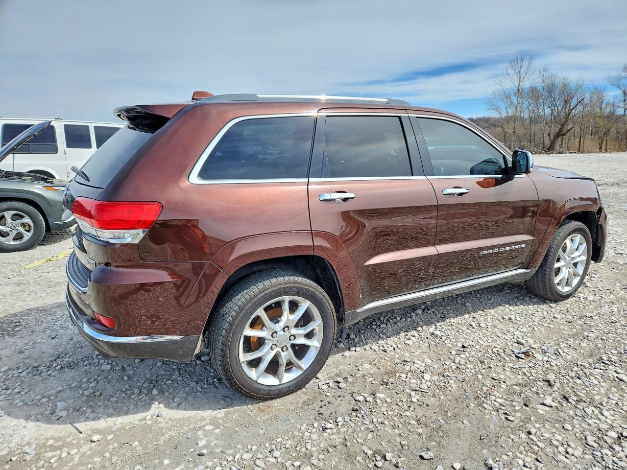 2015 Jeep Grand Cherokee Summit Brown vin: 1C4RJFJG5FC685509