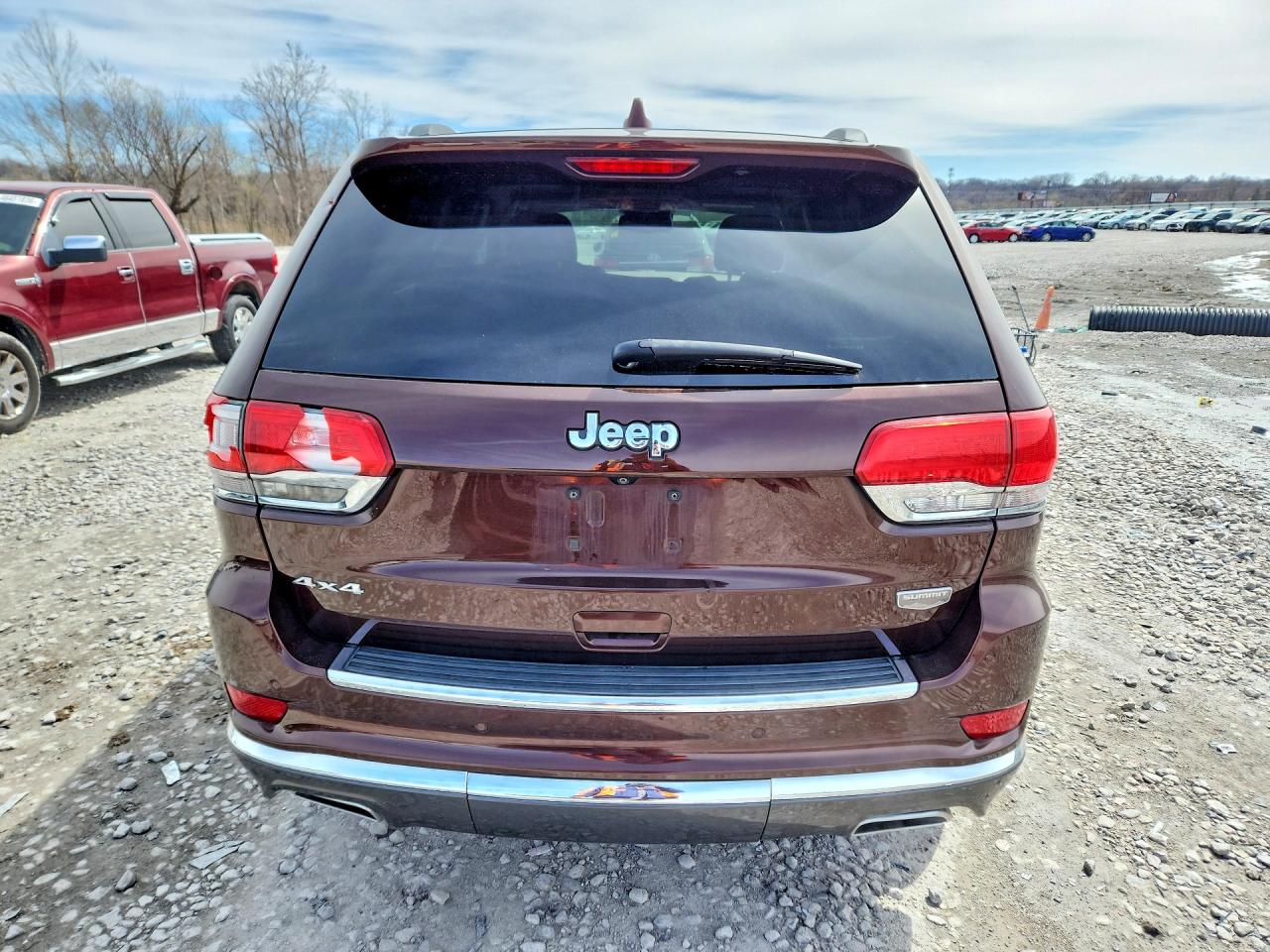 2015 Jeep Grand Cherokee Summit Brown vin: 1C4RJFJG5FC685509