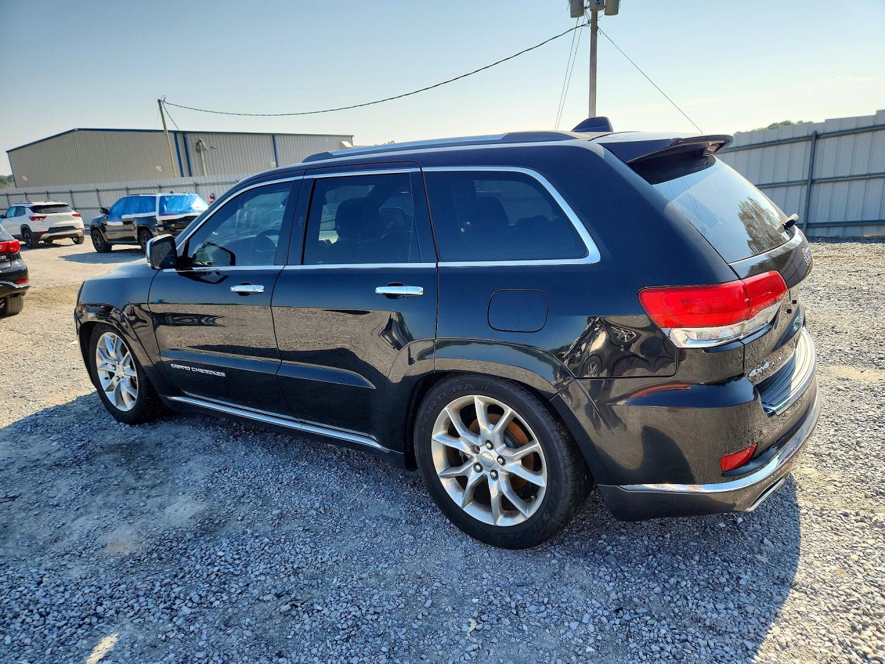 2015 Jeep Grand Cherokee Summit Черный vin: 1C4RJFJG5FC754909