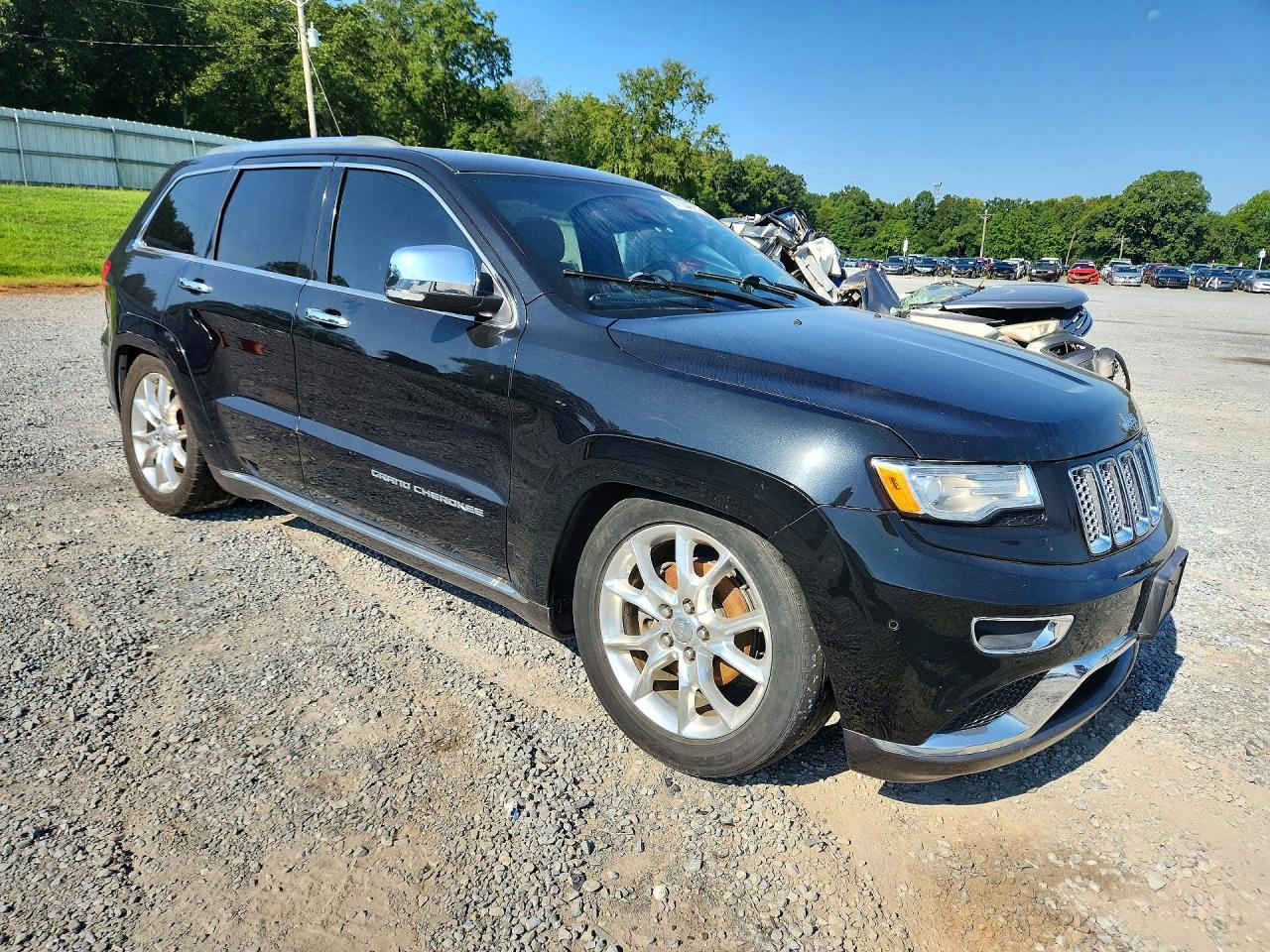 2015 Jeep Grand Cherokee Summit Черный vin: 1C4RJFJG5FC754909