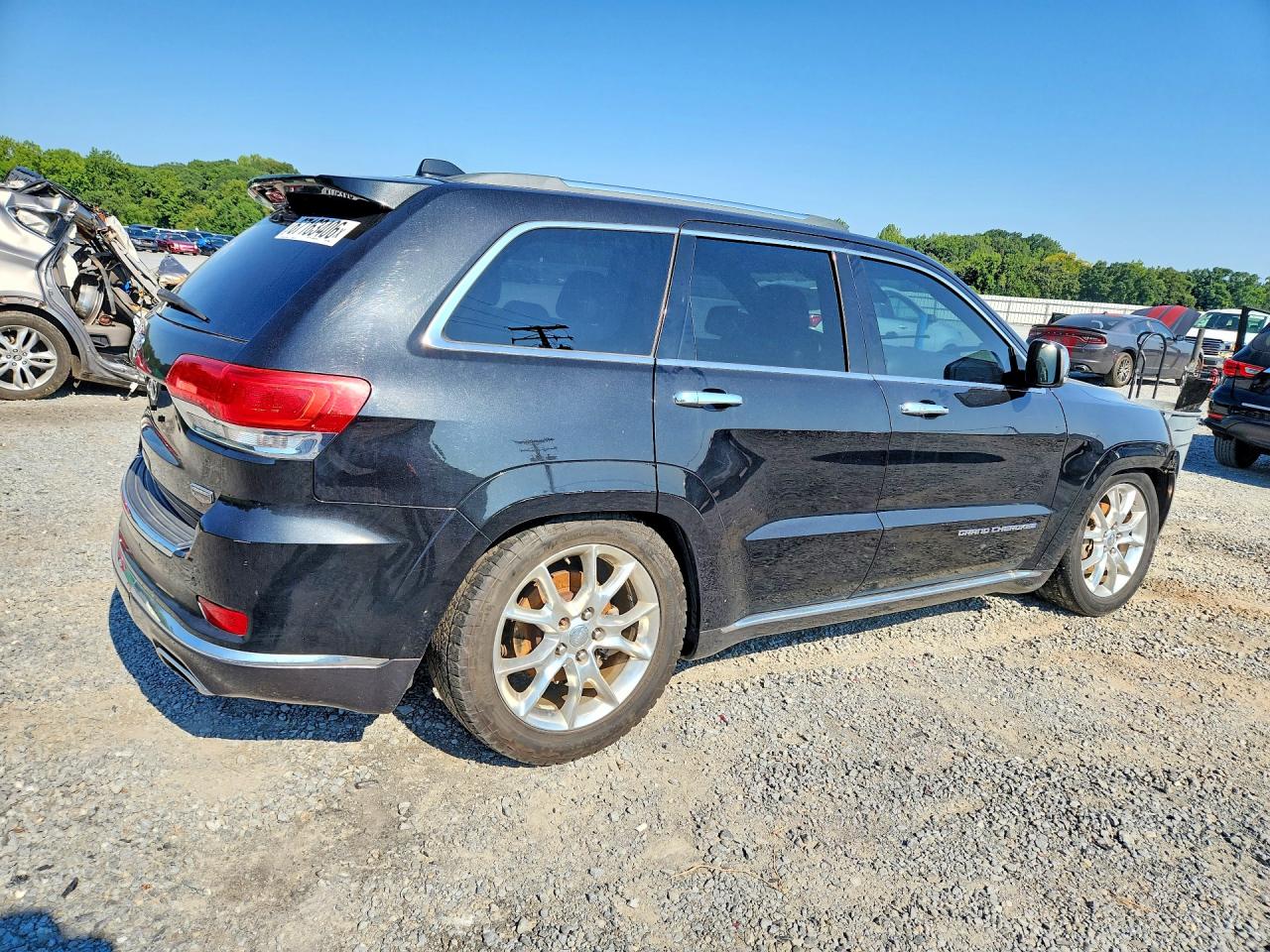 2015 Jeep Grand Cherokee Summit Черный vin: 1C4RJFJG5FC754909
