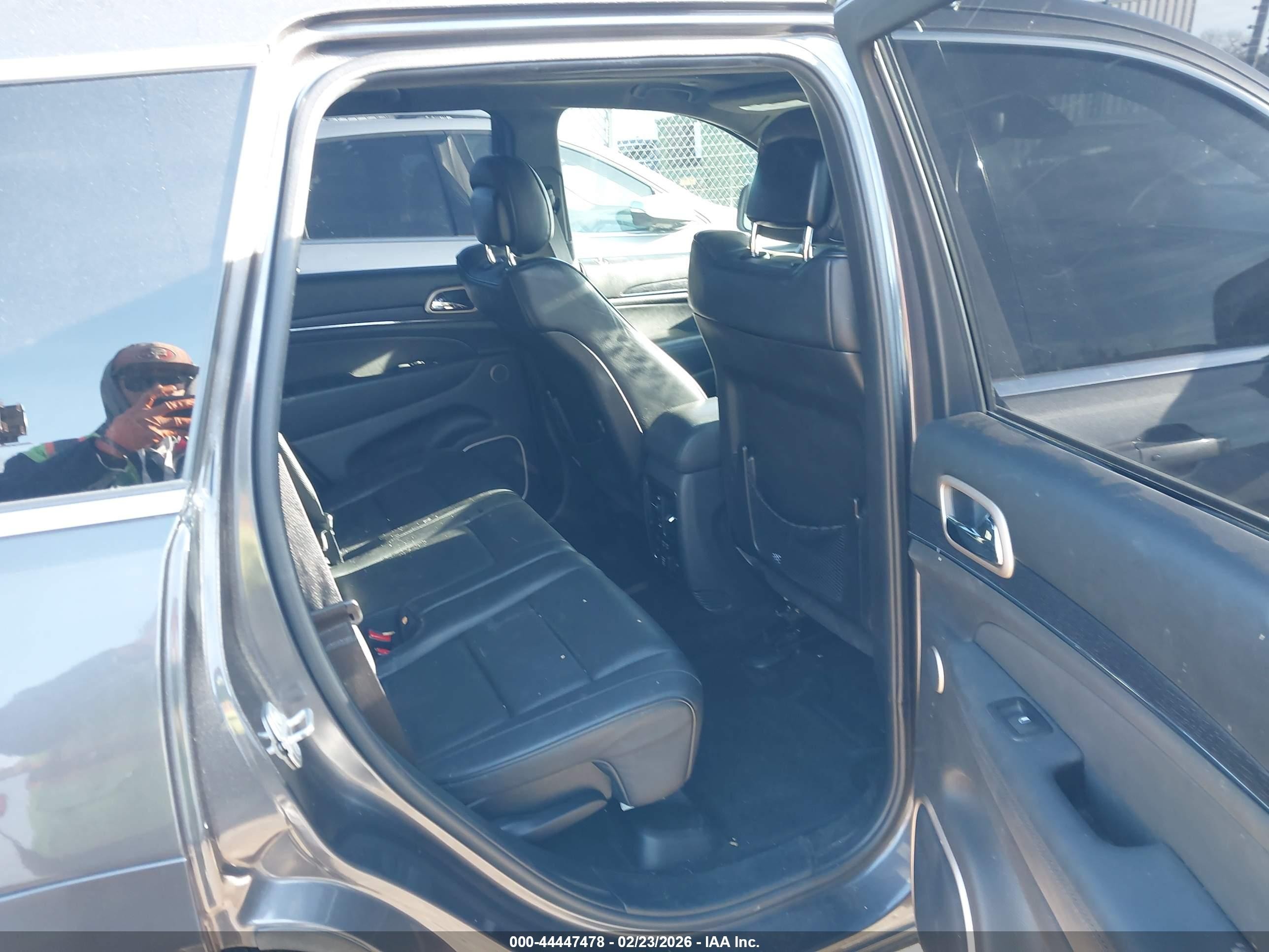 2015 Jeep Grand Cherokee Summit Gray vin: 1C4RJFJG5FC922418
