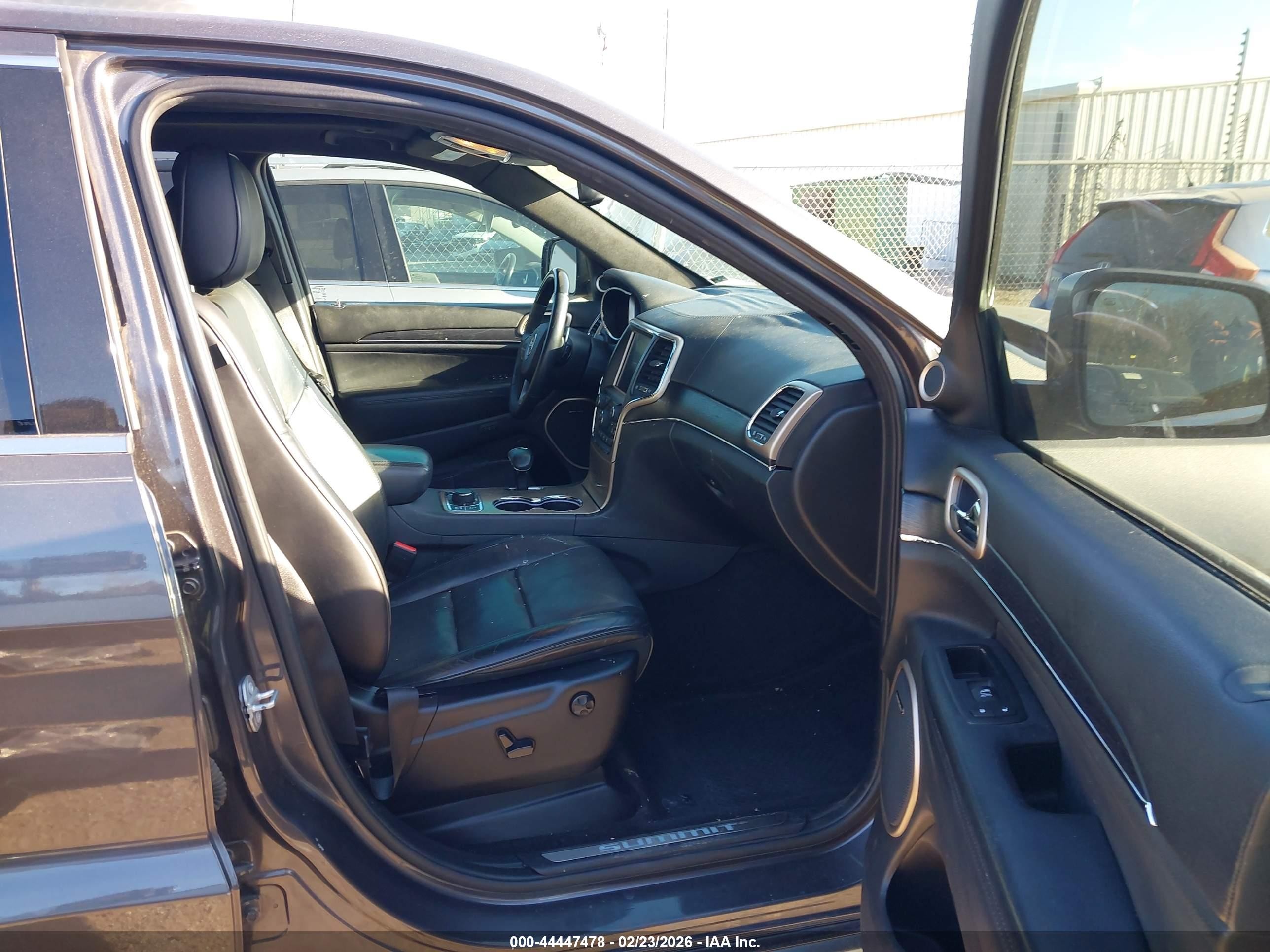2015 Jeep Grand Cherokee Summit Gray vin: 1C4RJFJG5FC922418