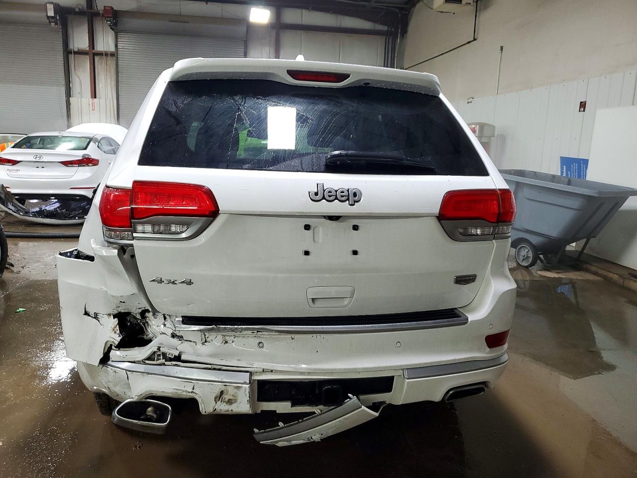 2016 Jeep Grand Cherokee Summit White vin: 1C4RJFJG5GC379380