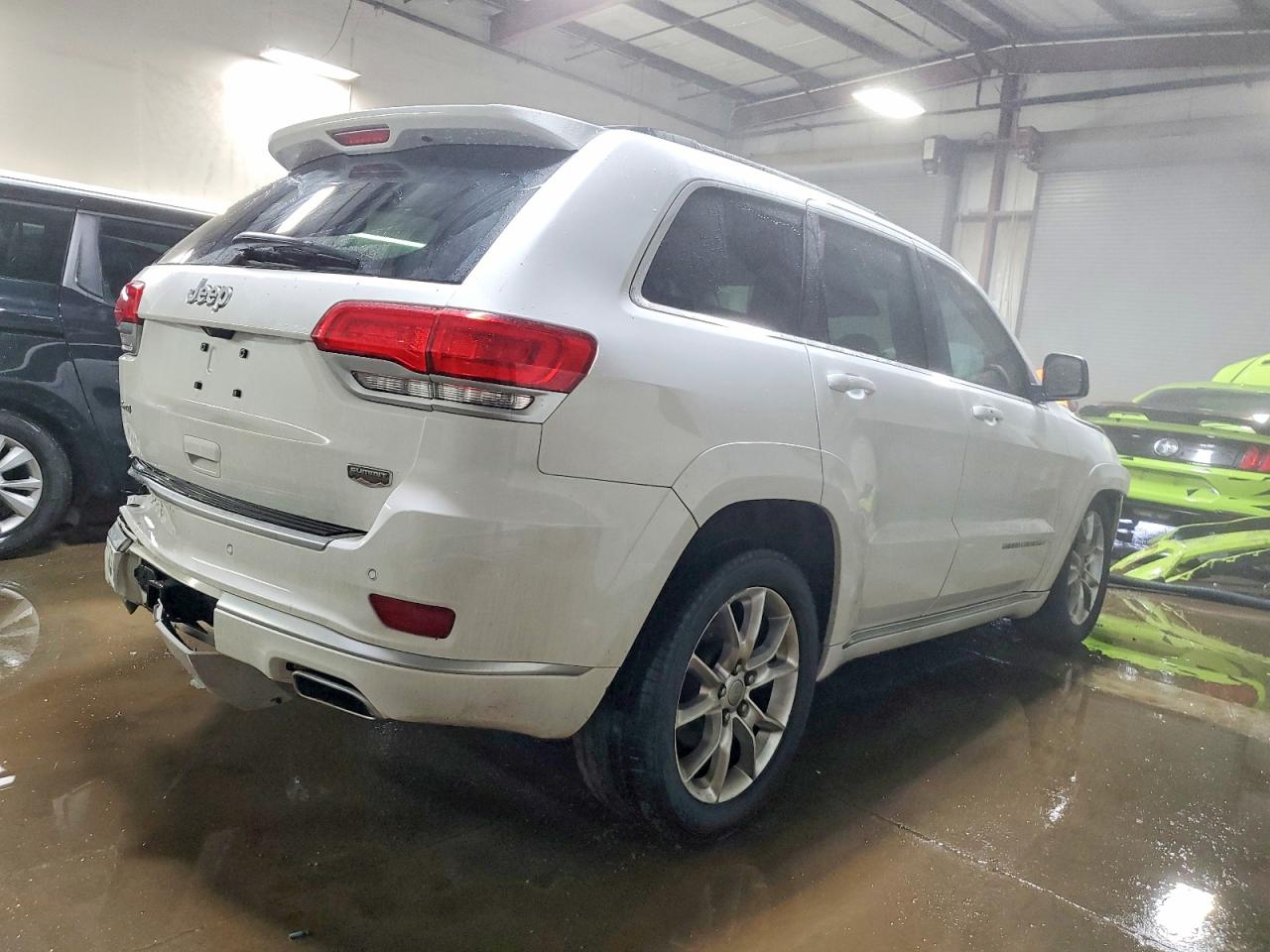 2016 Jeep Grand Cherokee Summit White vin: 1C4RJFJG5GC379380
