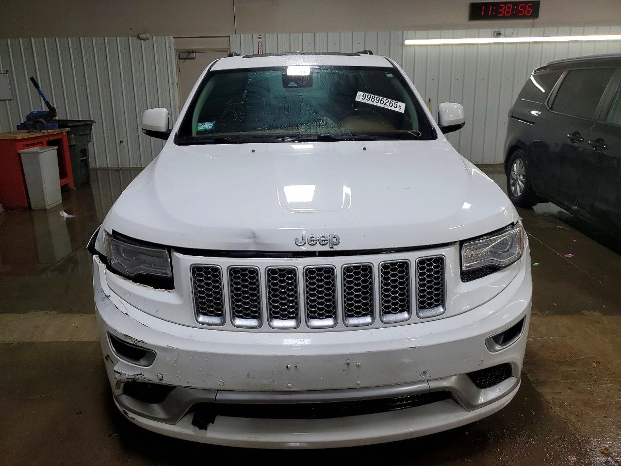 2016 Jeep Grand Cherokee Summit White vin: 1C4RJFJG5GC379380