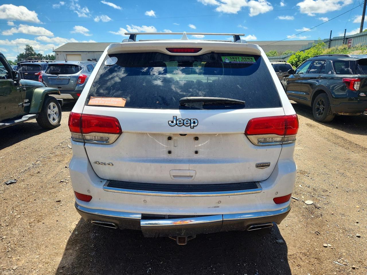 2014 Jeep Grand Cherokee Summit White vin: 1C4RJFJG6EC135718