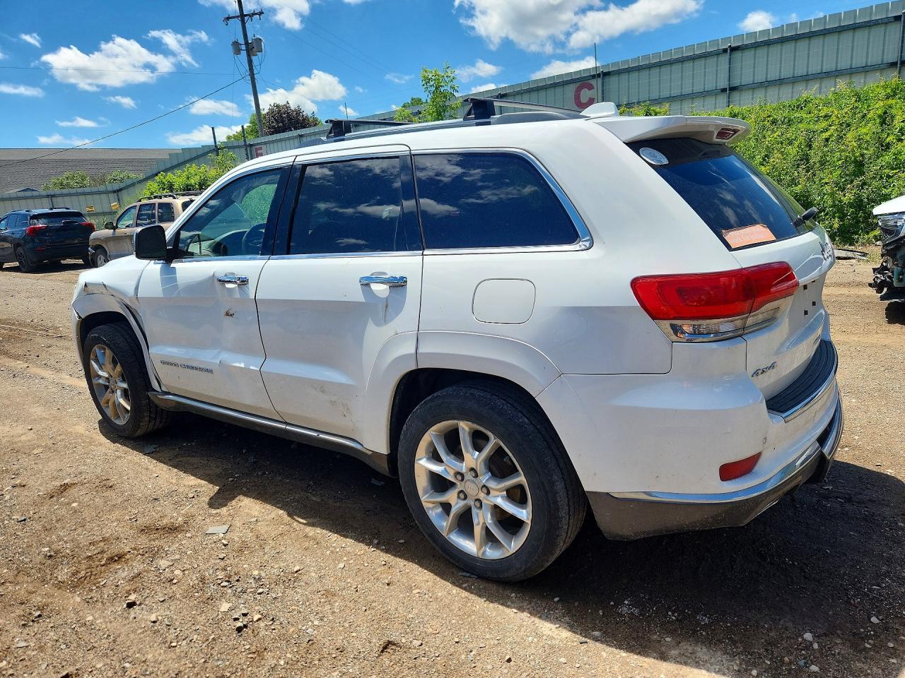 2014 Jeep Grand Cherokee Summit White vin: 1C4RJFJG6EC135718