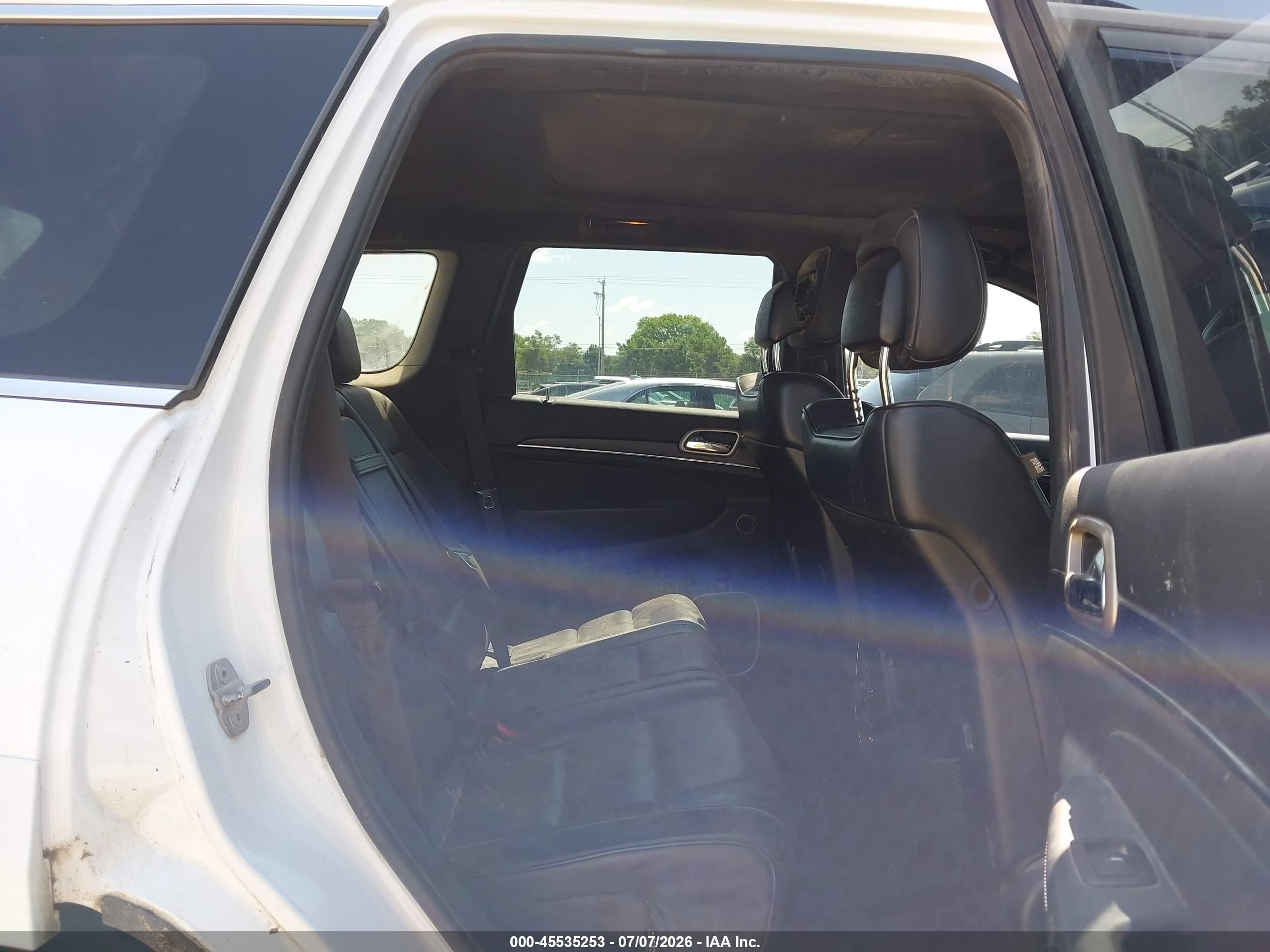 2014 Jeep Grand Cherokee Summit White vin: 1C4RJFJG6EC270312
