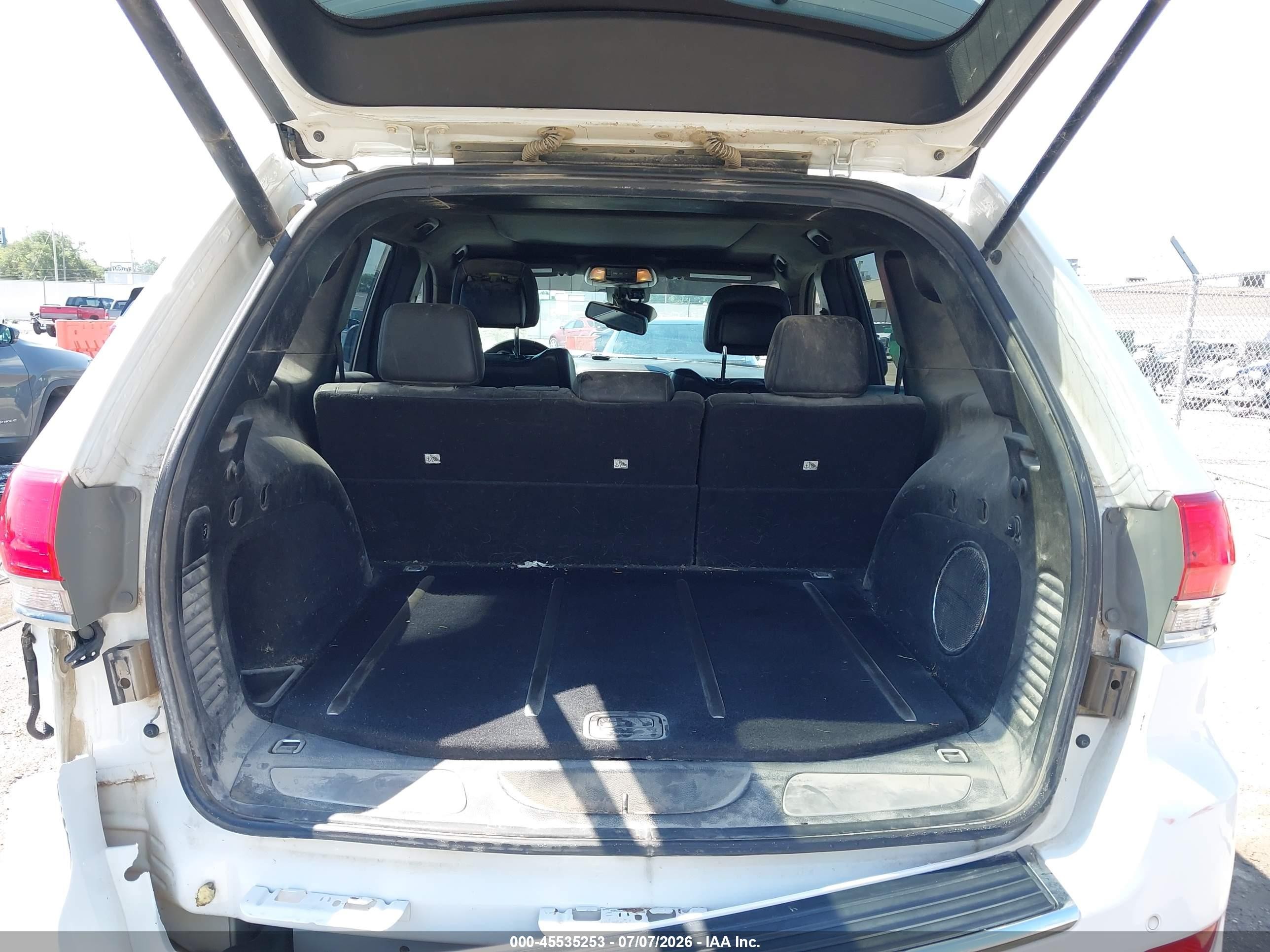 2014 Jeep Grand Cherokee Summit White vin: 1C4RJFJG6EC270312